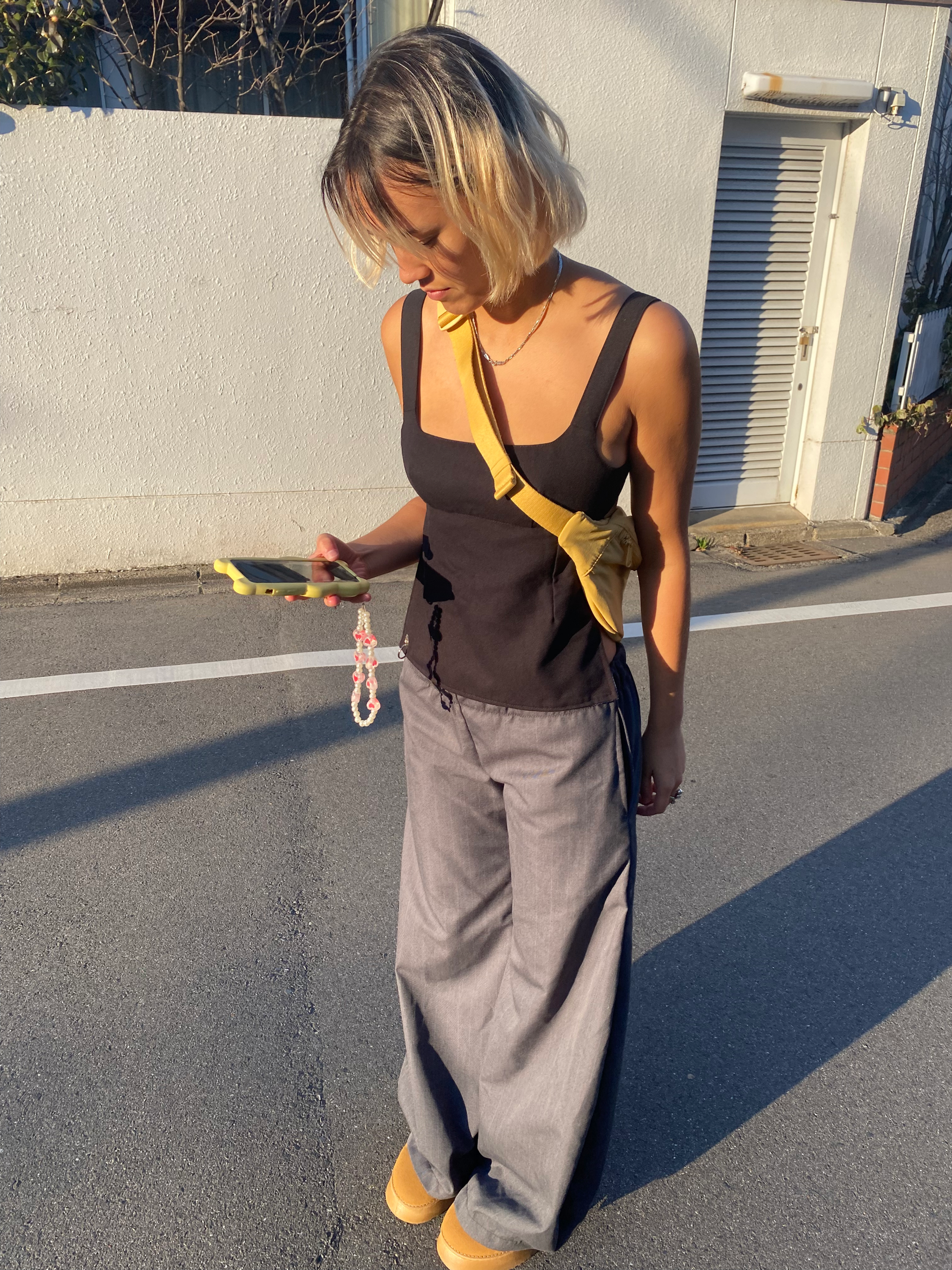 Puff Pant in Grey