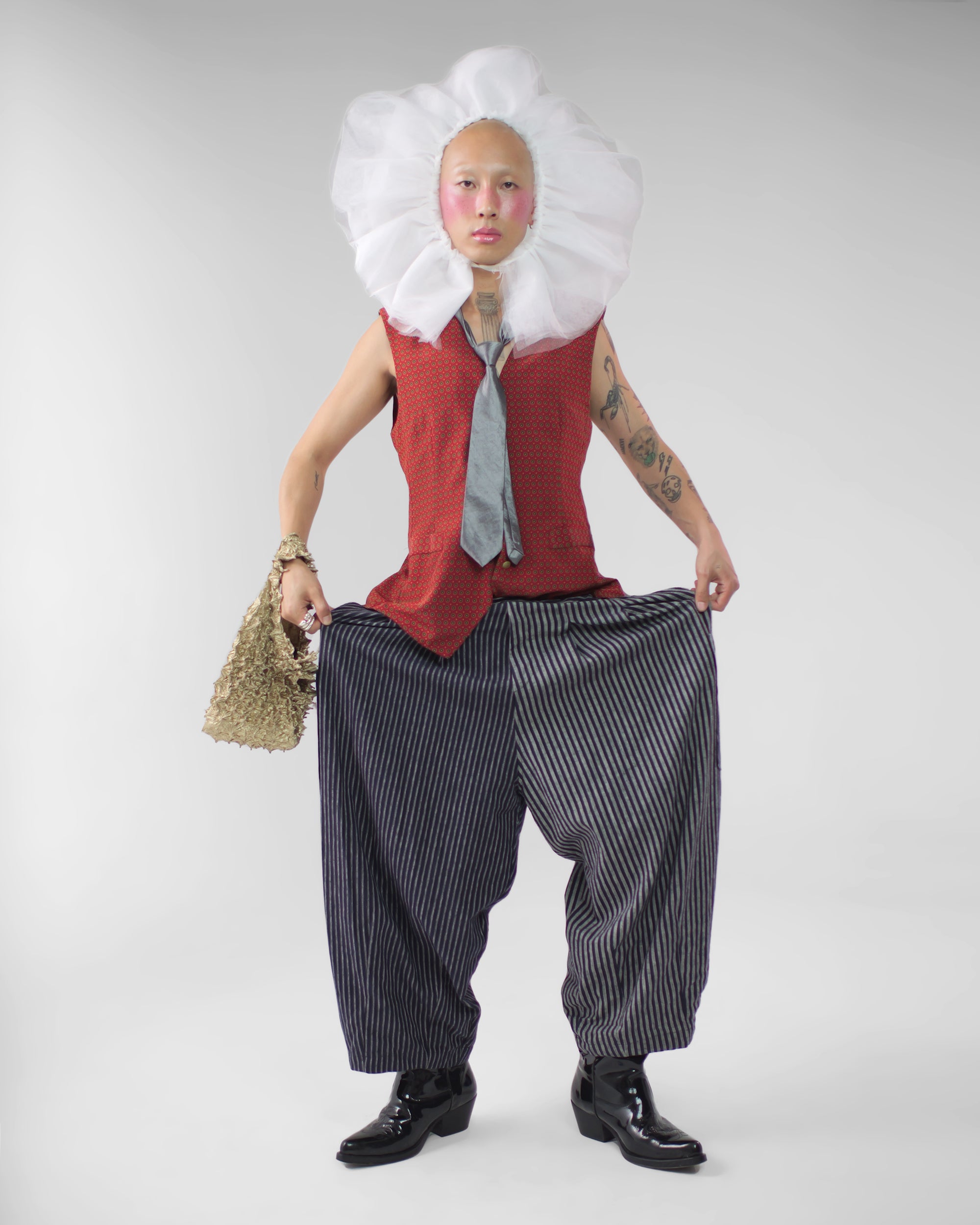 Lucky Pierrot Pant V2 in Half/Half