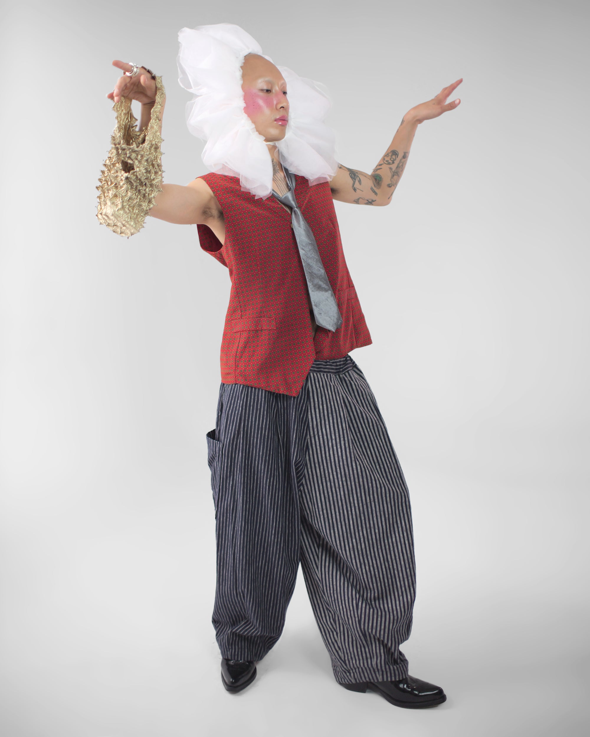 Lucky Pierrot Pant V2 in Half/Half