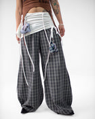 Puff Pant in Smoke Check