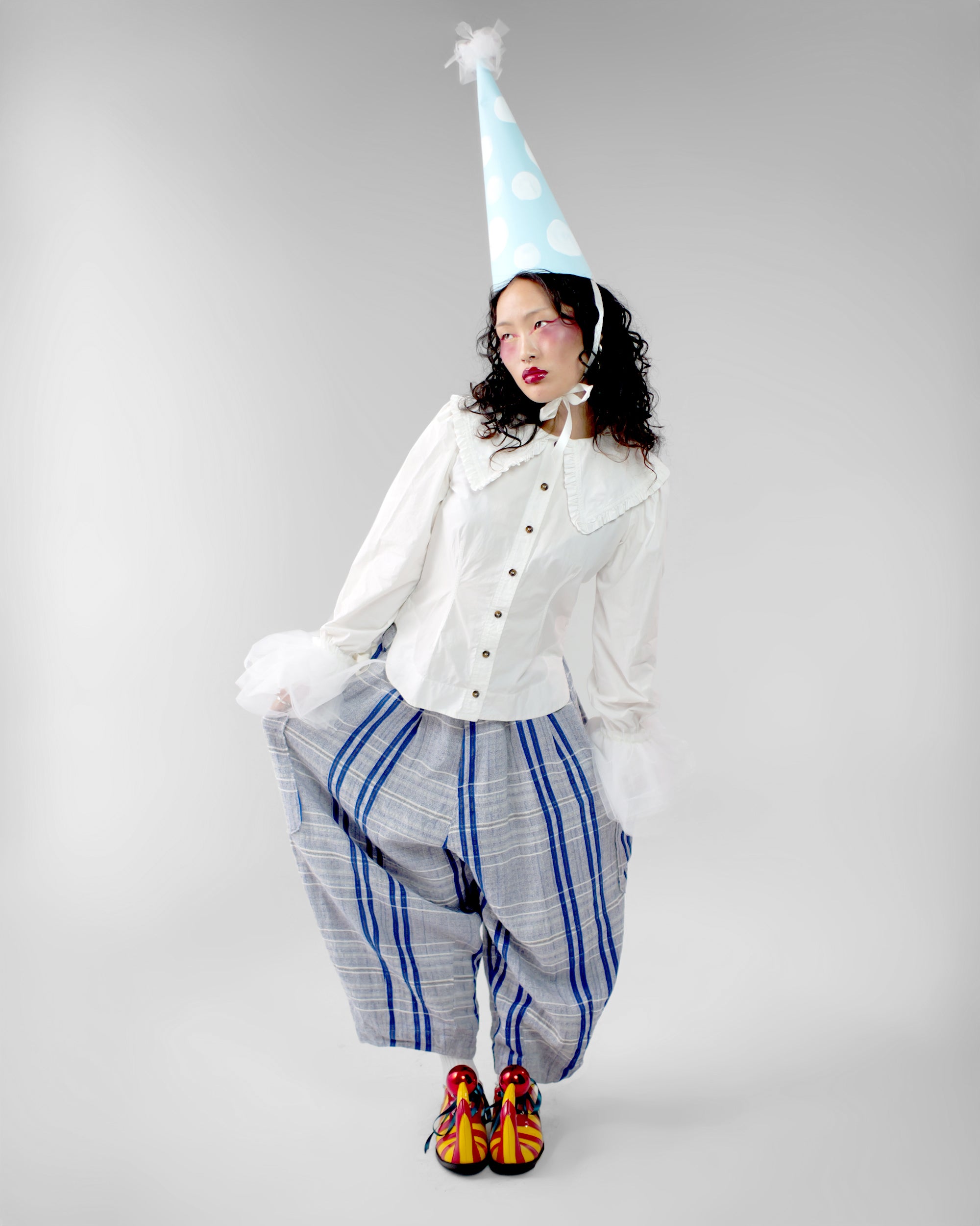 Lucky Pierrot Pant V2 in Towel Blue
