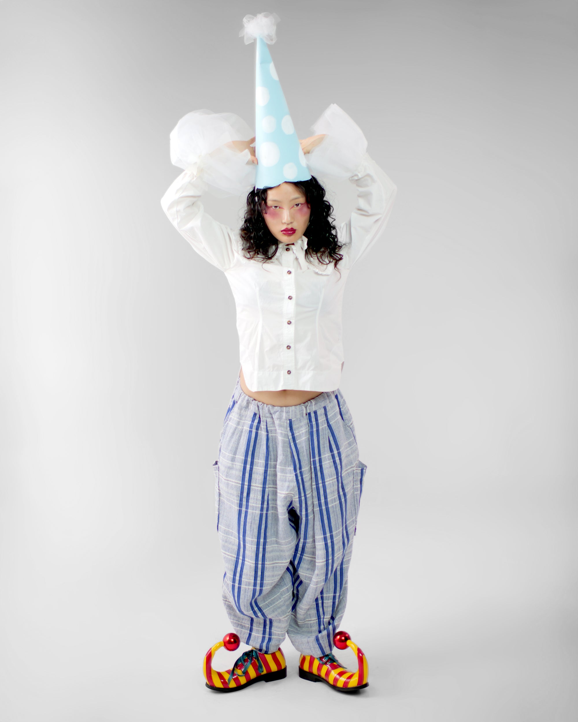 Lucky Pierrot Pant V2 in Towel Blue