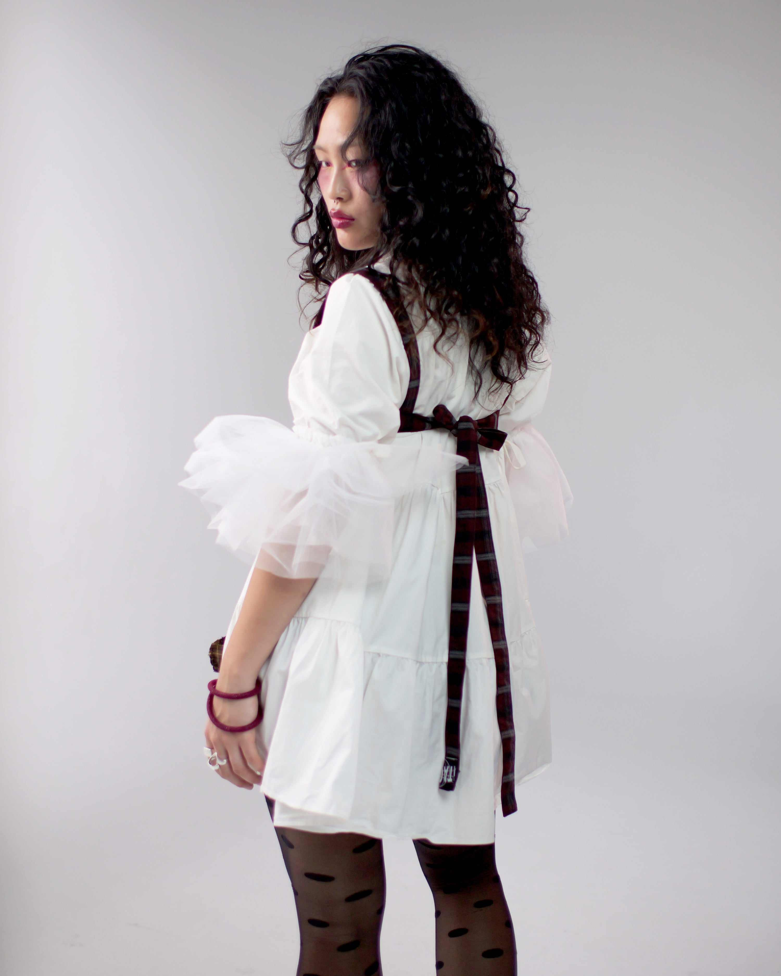 Obi Reversible Top in Wine/Honey