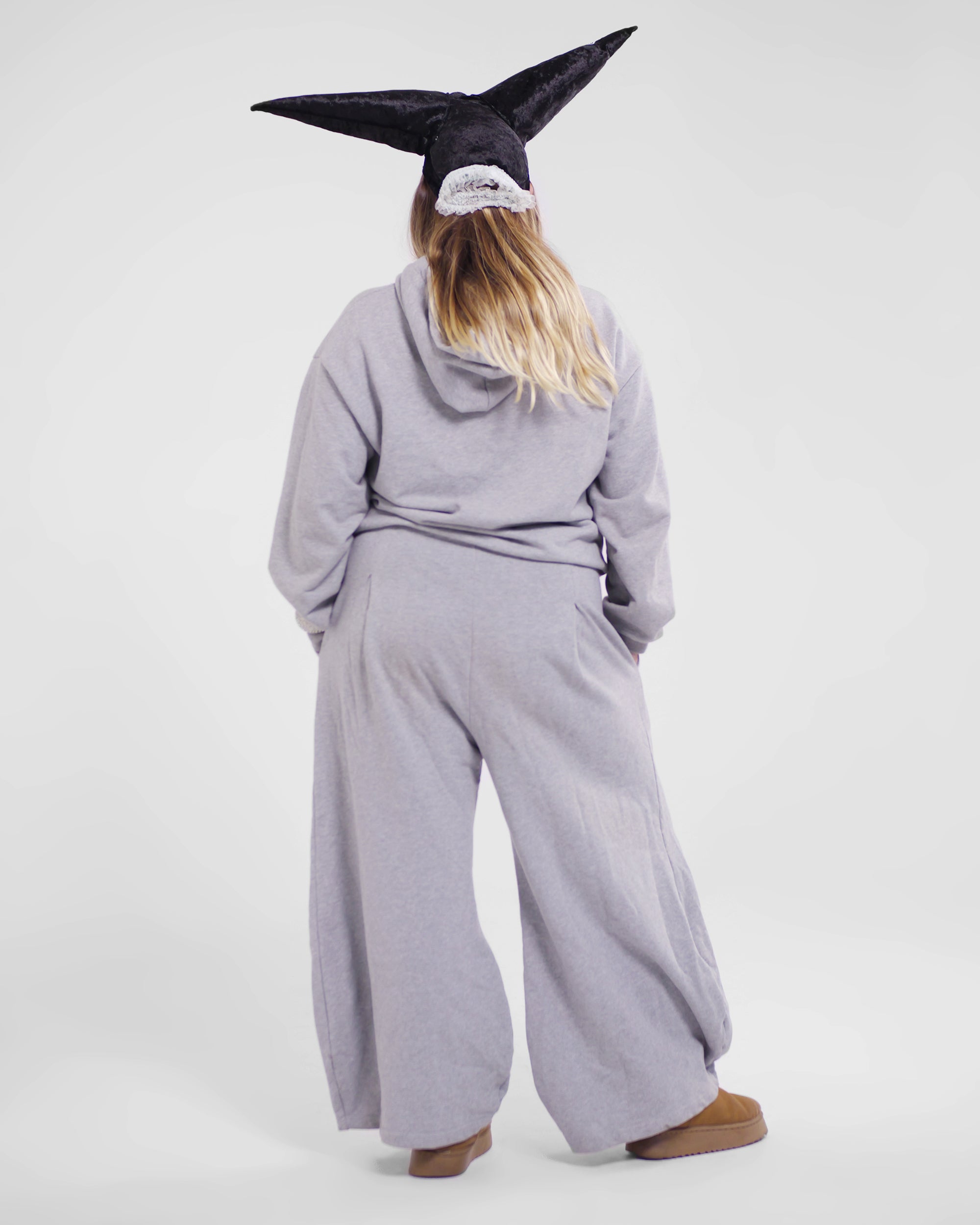 Goro Track Puff Pant in Grey