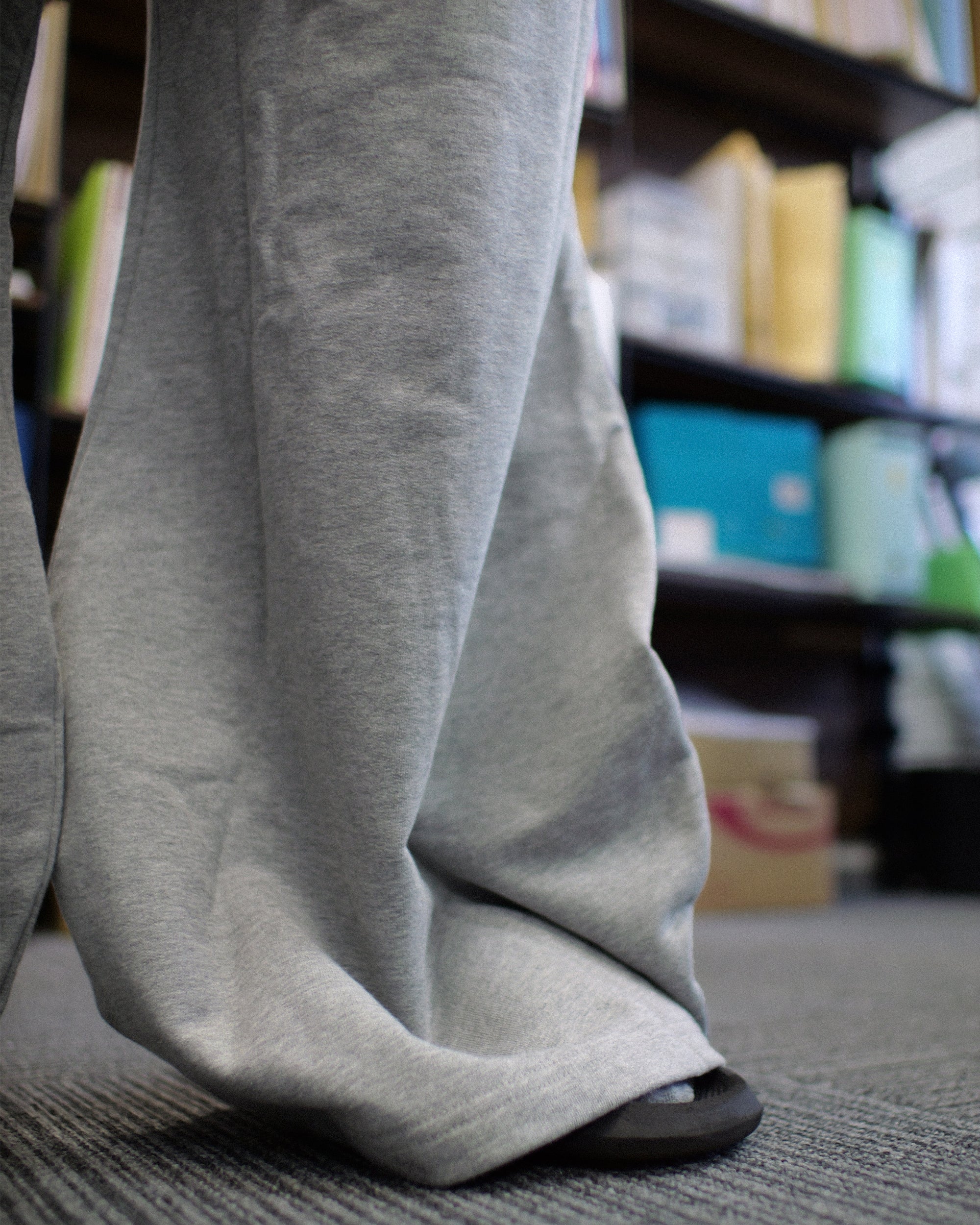 Goro Track Puff Pant in Grey