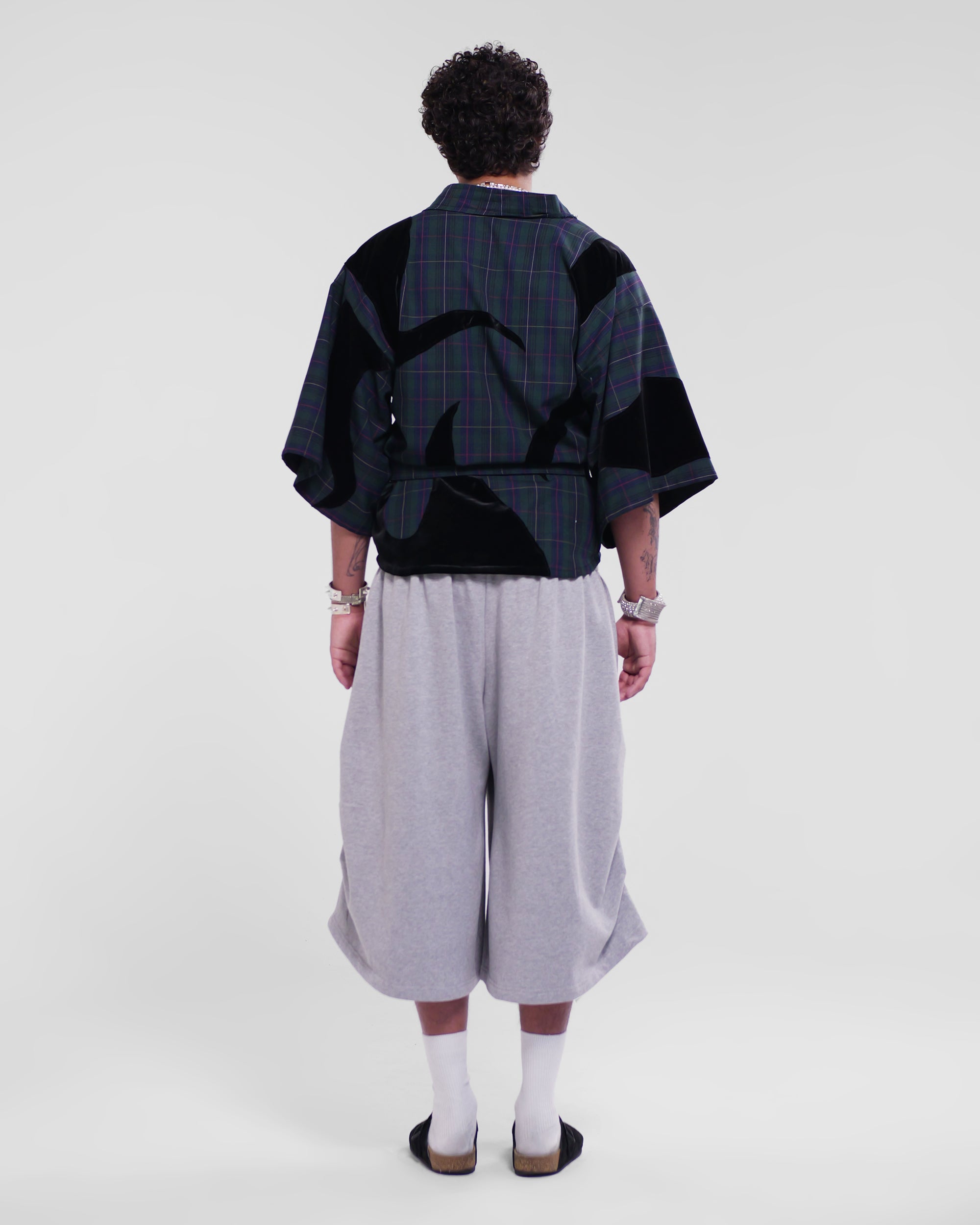 Goro Kenji Shorts in Grey Marle