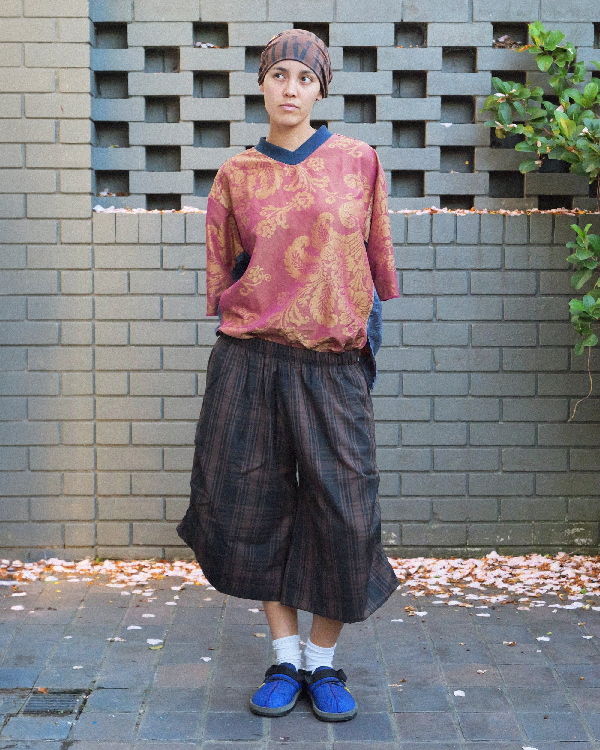 Kenji Shorts in Bark Tartan