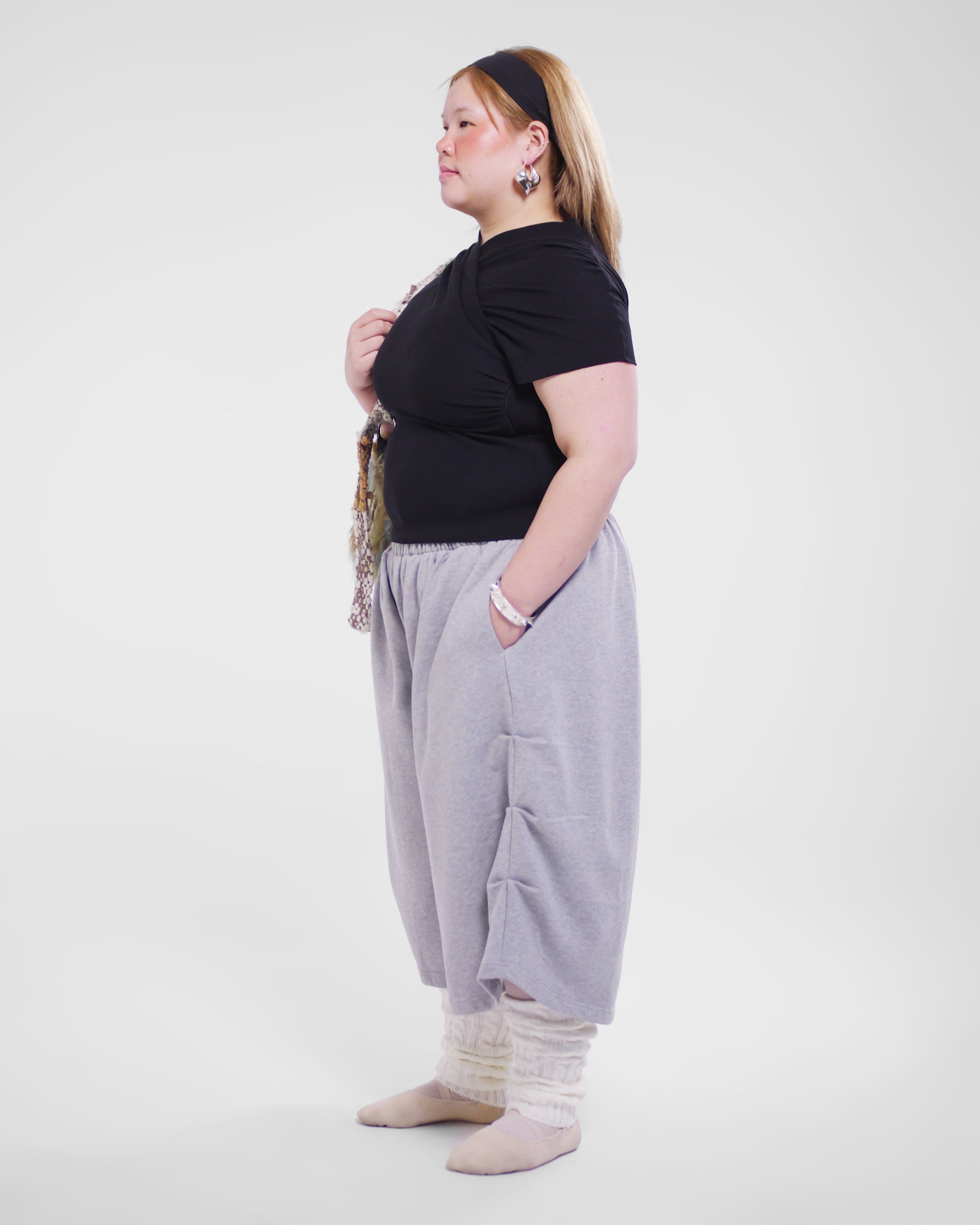 Goro Kenji Shorts in Grey Marle