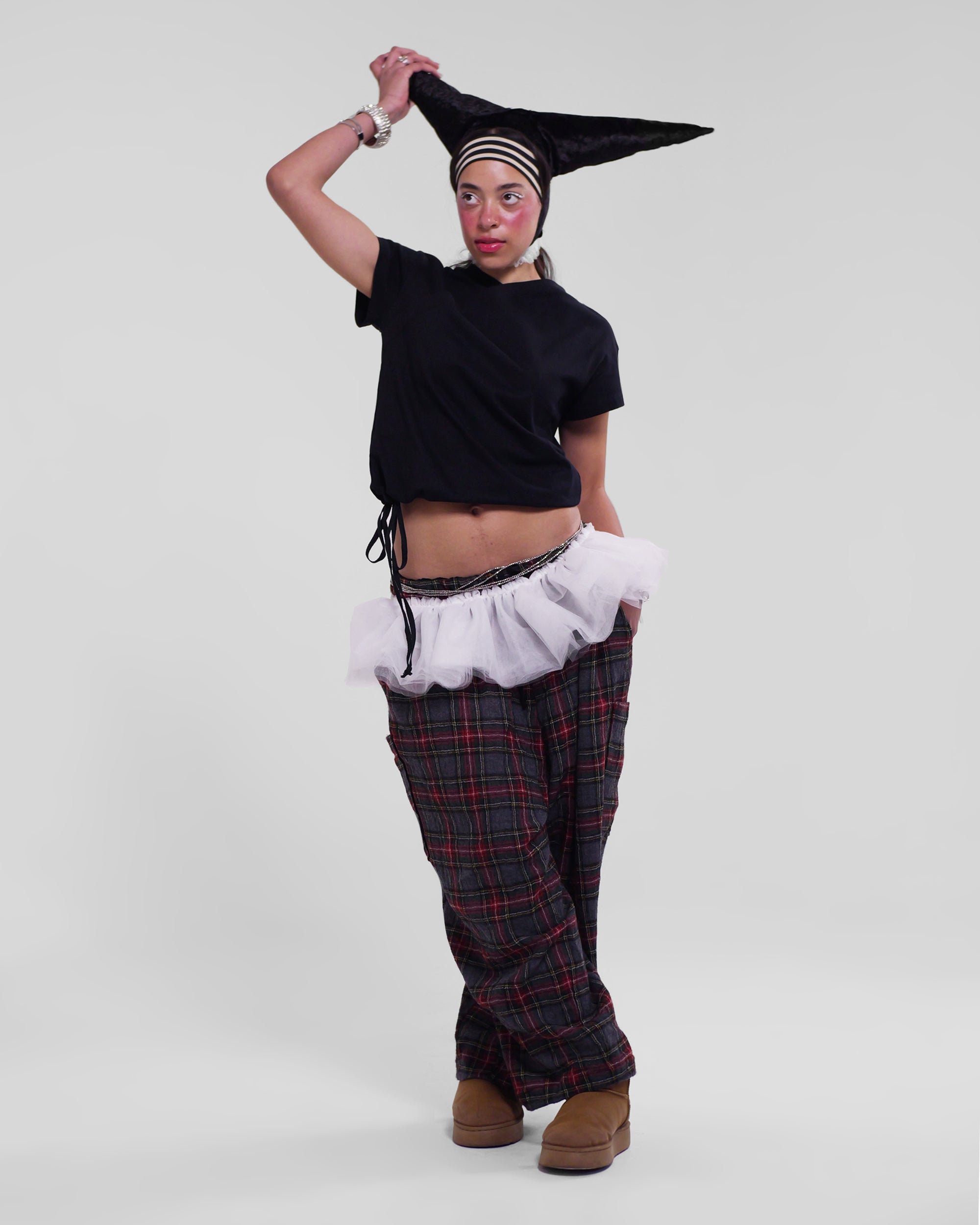 Lucky Pierrot Pant V2 in Classic Tartan