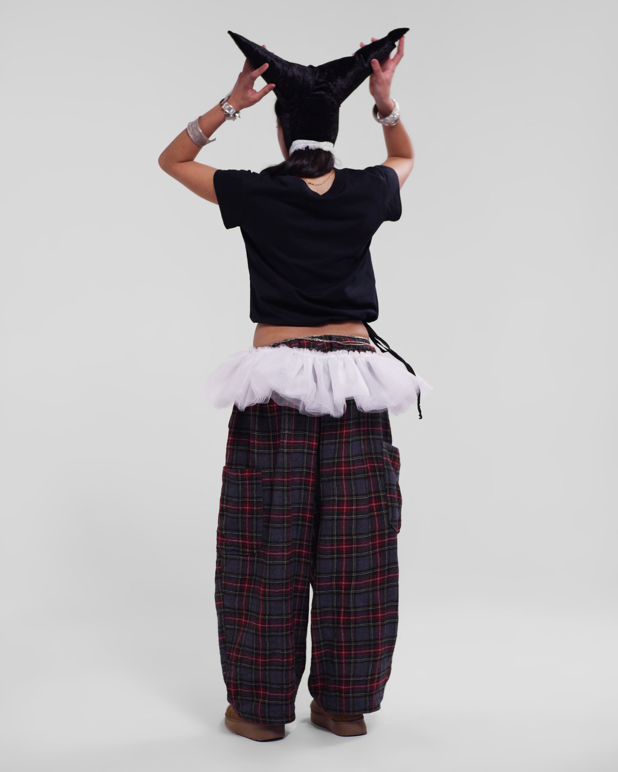 Lucky Pierrot Pant V2 in Classic Tartan