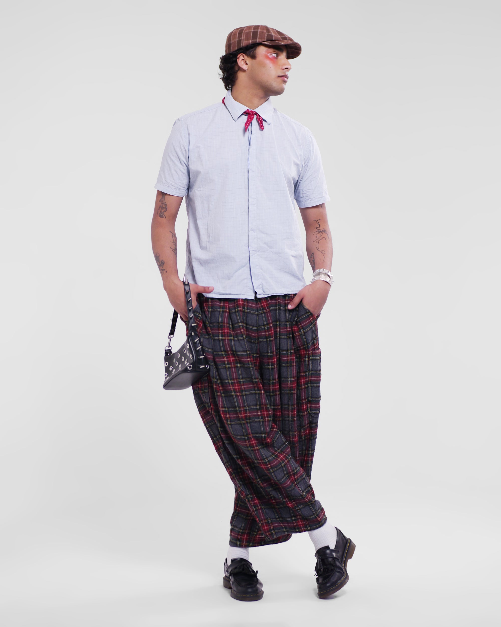 Lucky Pierrot Pant V2 in Classic Tartan