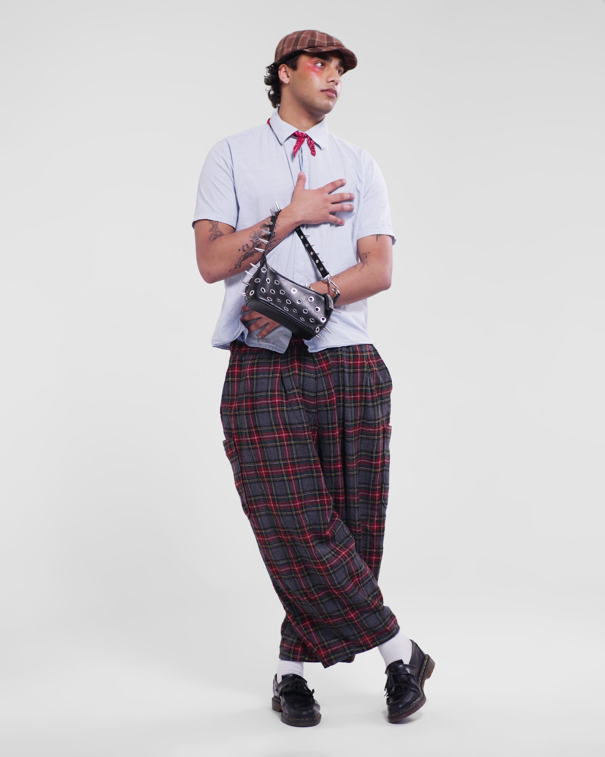 Lucky Pierrot Pant V2 in Classic Tartan
