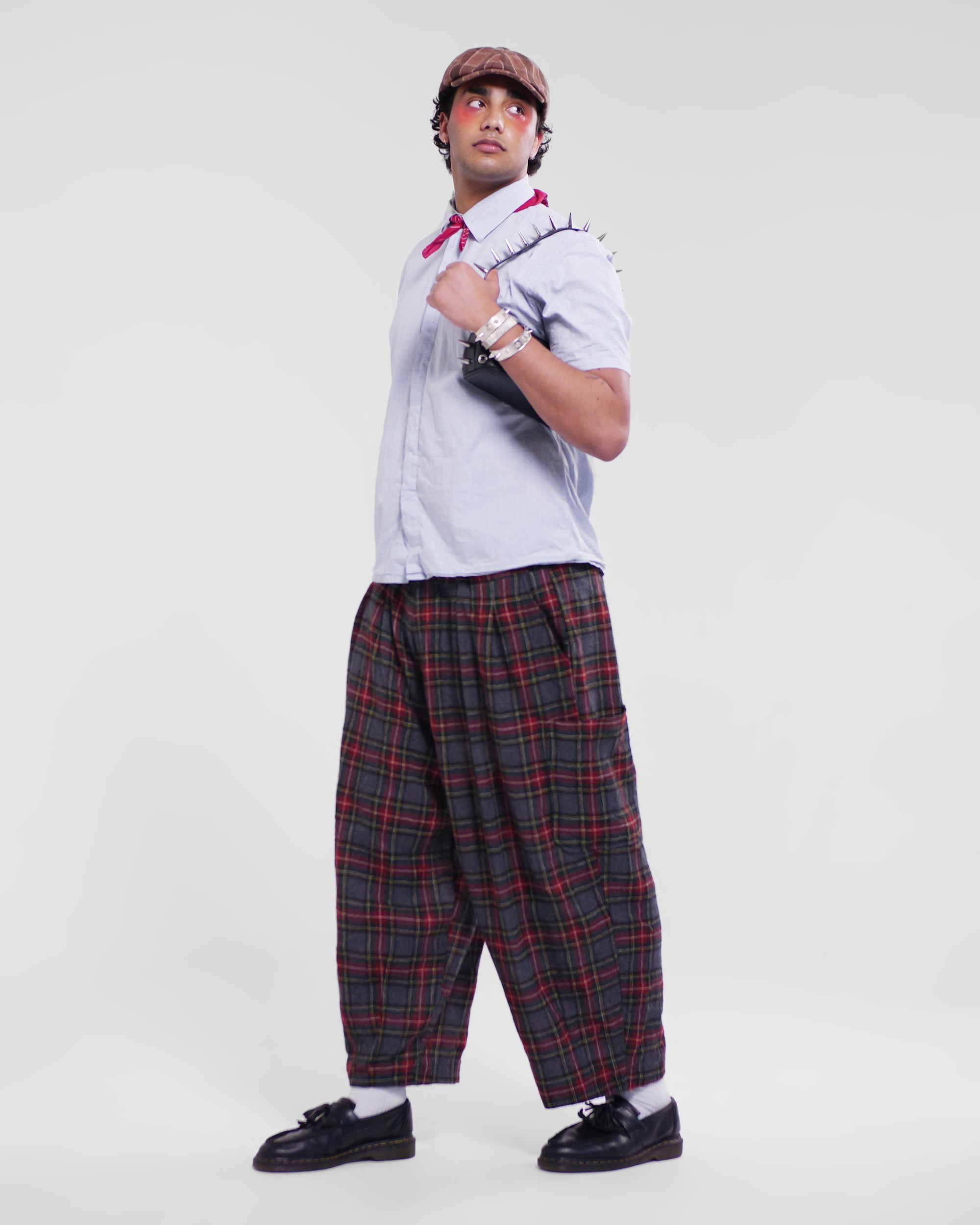 Lucky Pierrot Pant V2 in Classic Tartan