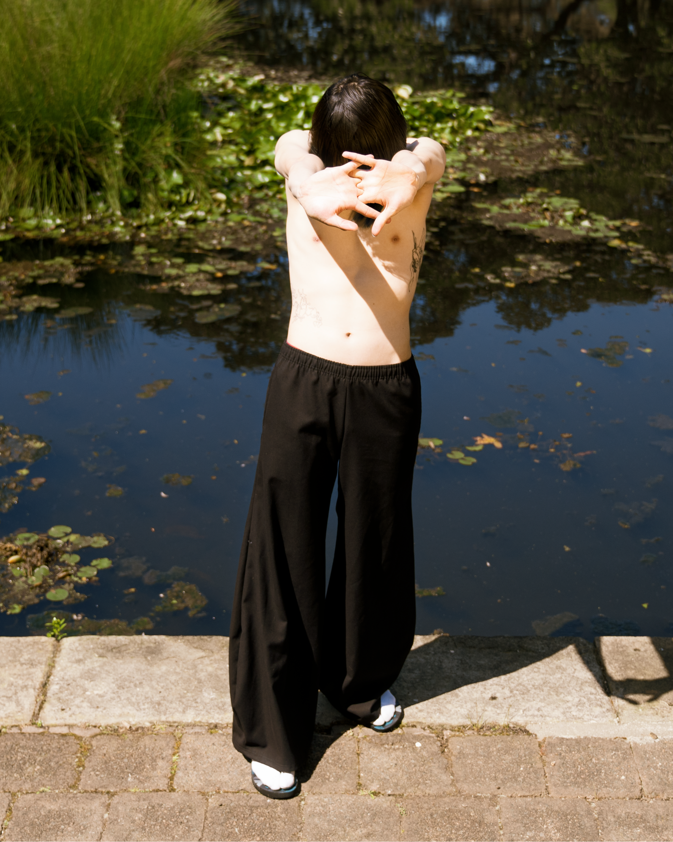 Shawties Puff Pant in Black
