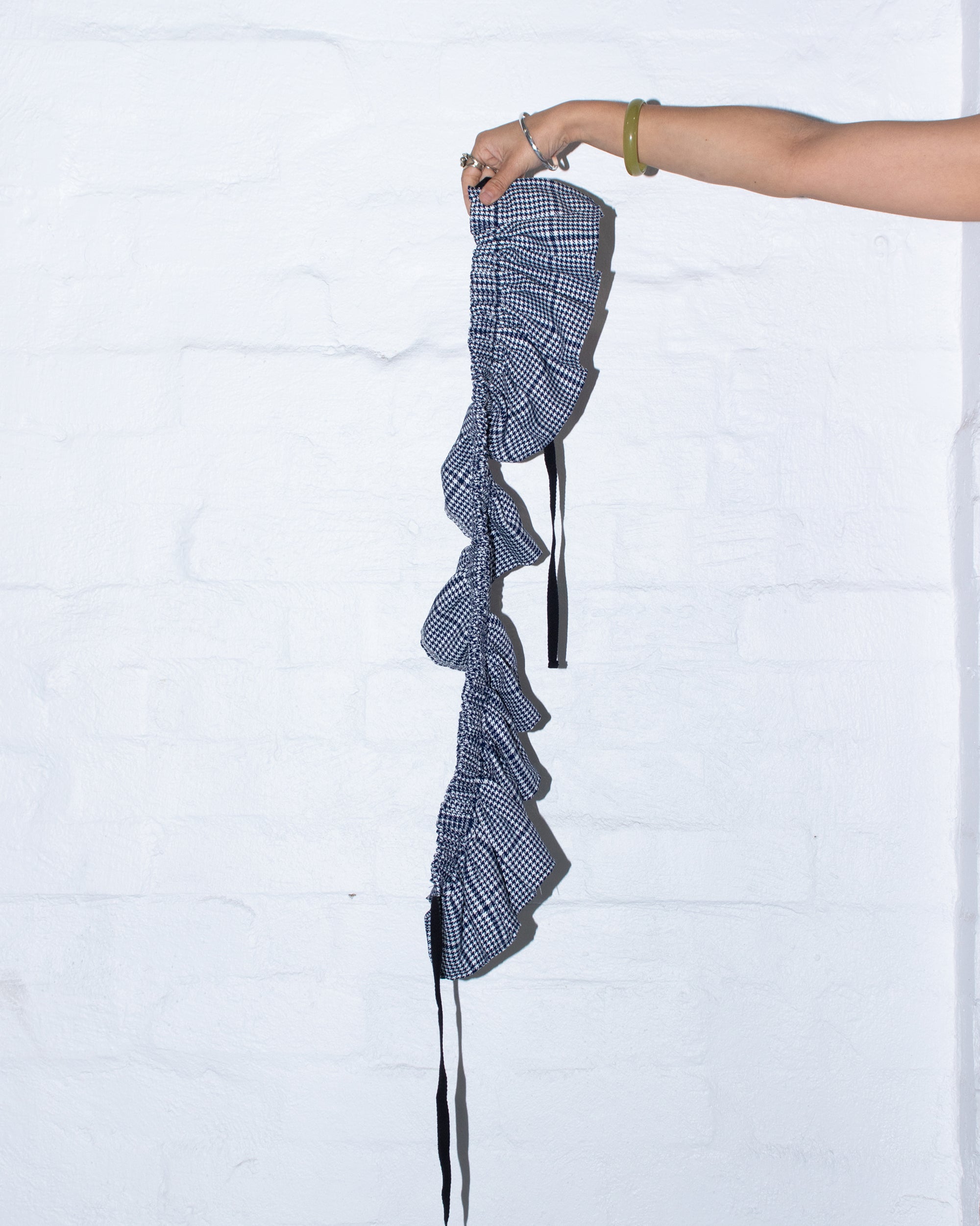 Off-Cut Micro Tutu in Houndstooth