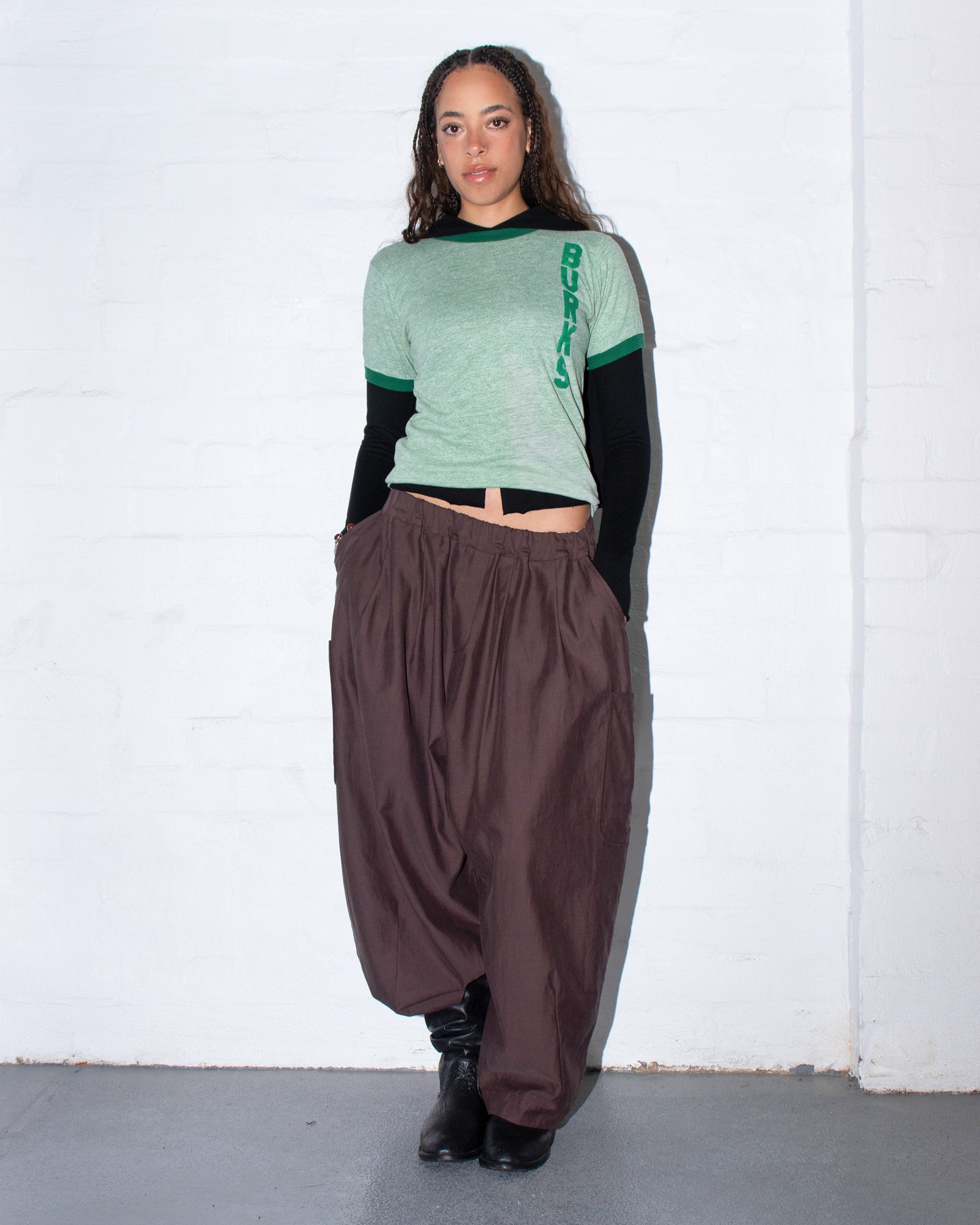 Lucky Pierrot Pant V2 in Cocoa