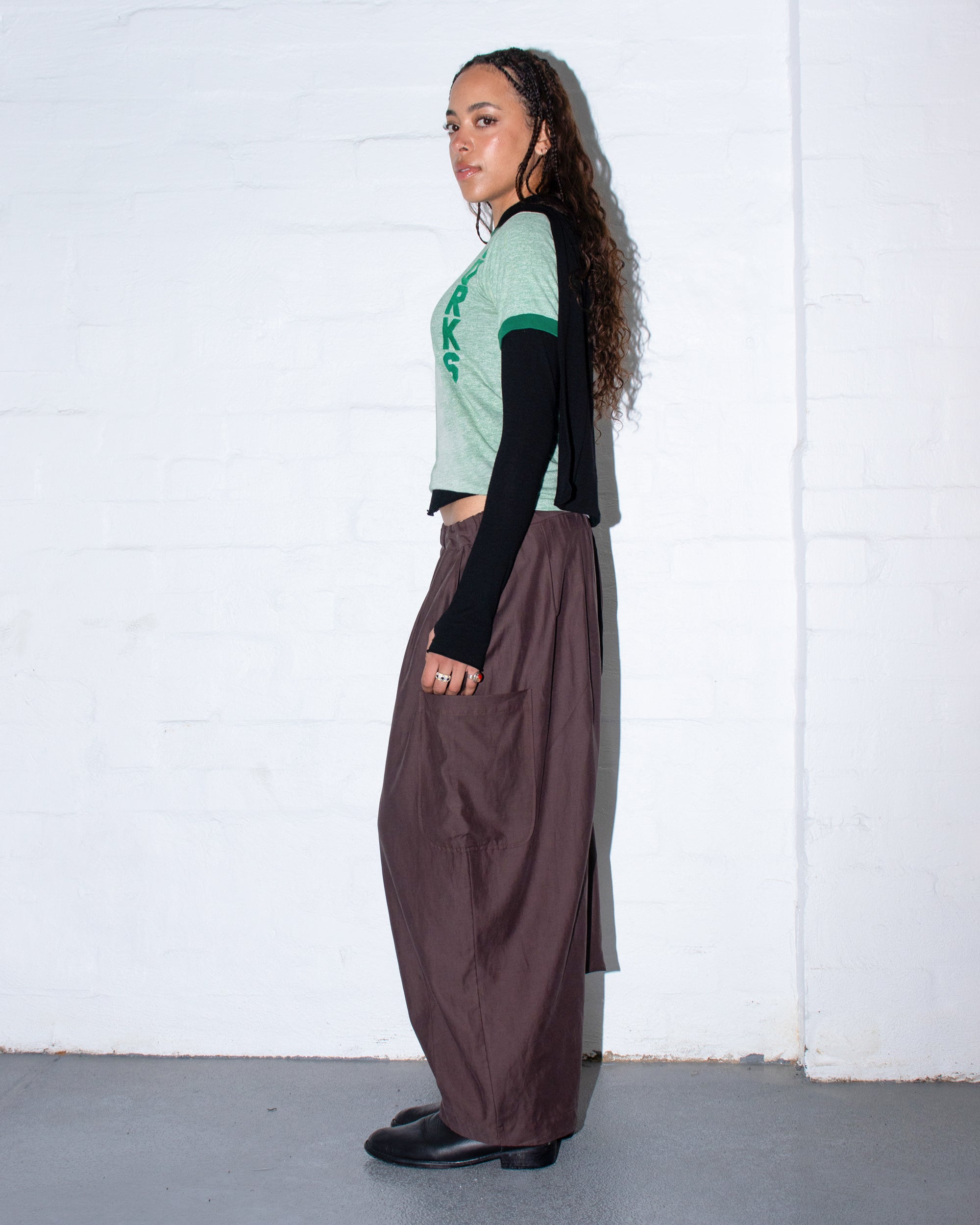 Lucky Pierrot Pant V2 in Cocoa
