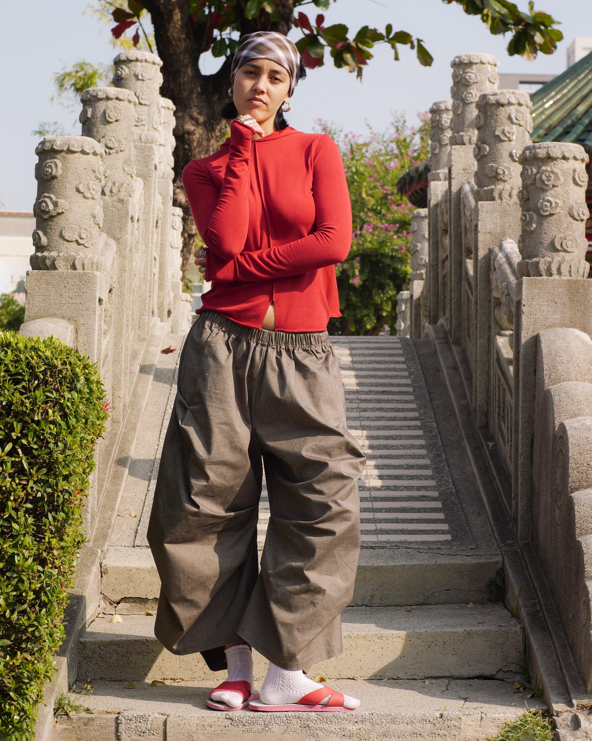 Toshi Shorts in Chia