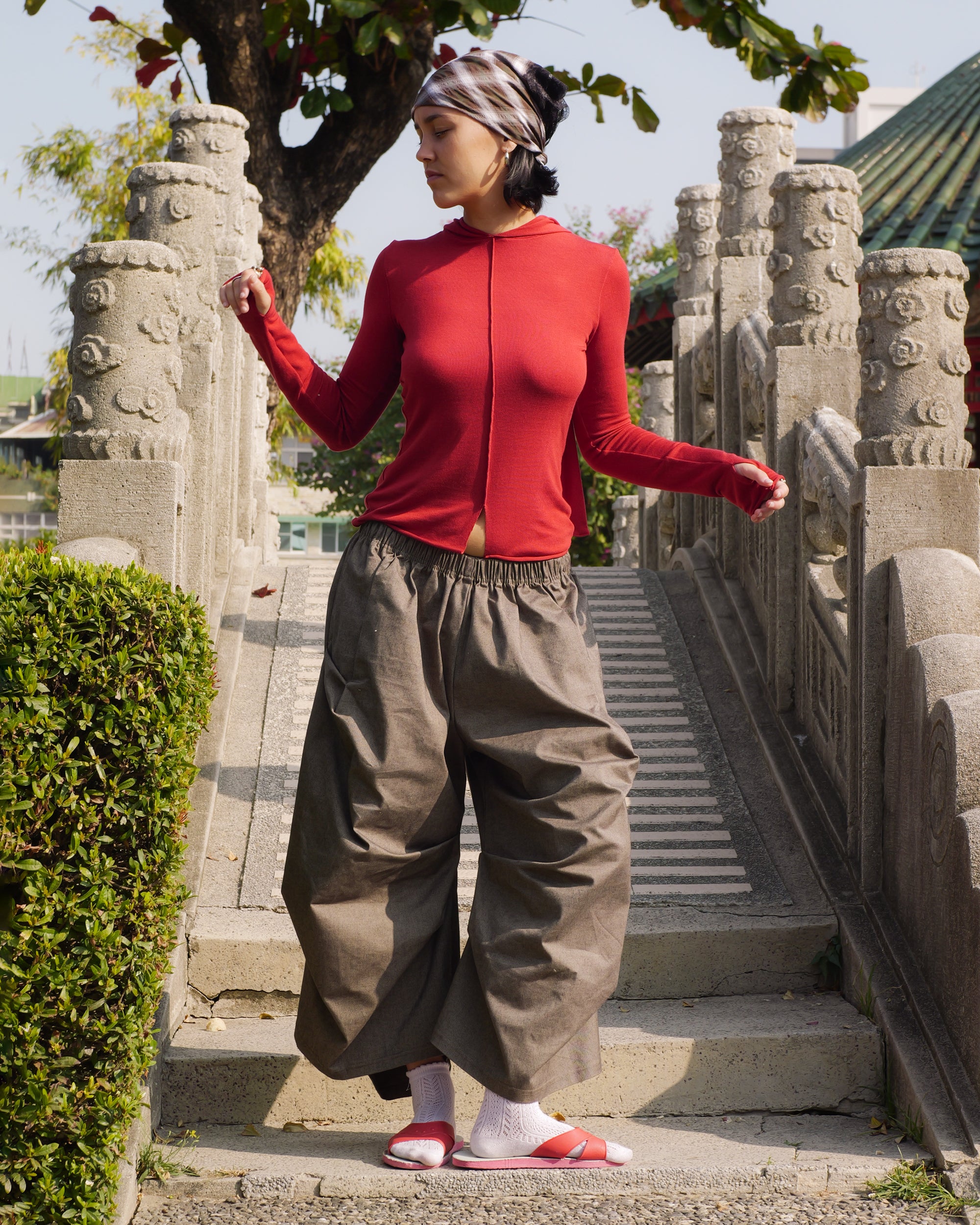 Toshi Shorts in Chia