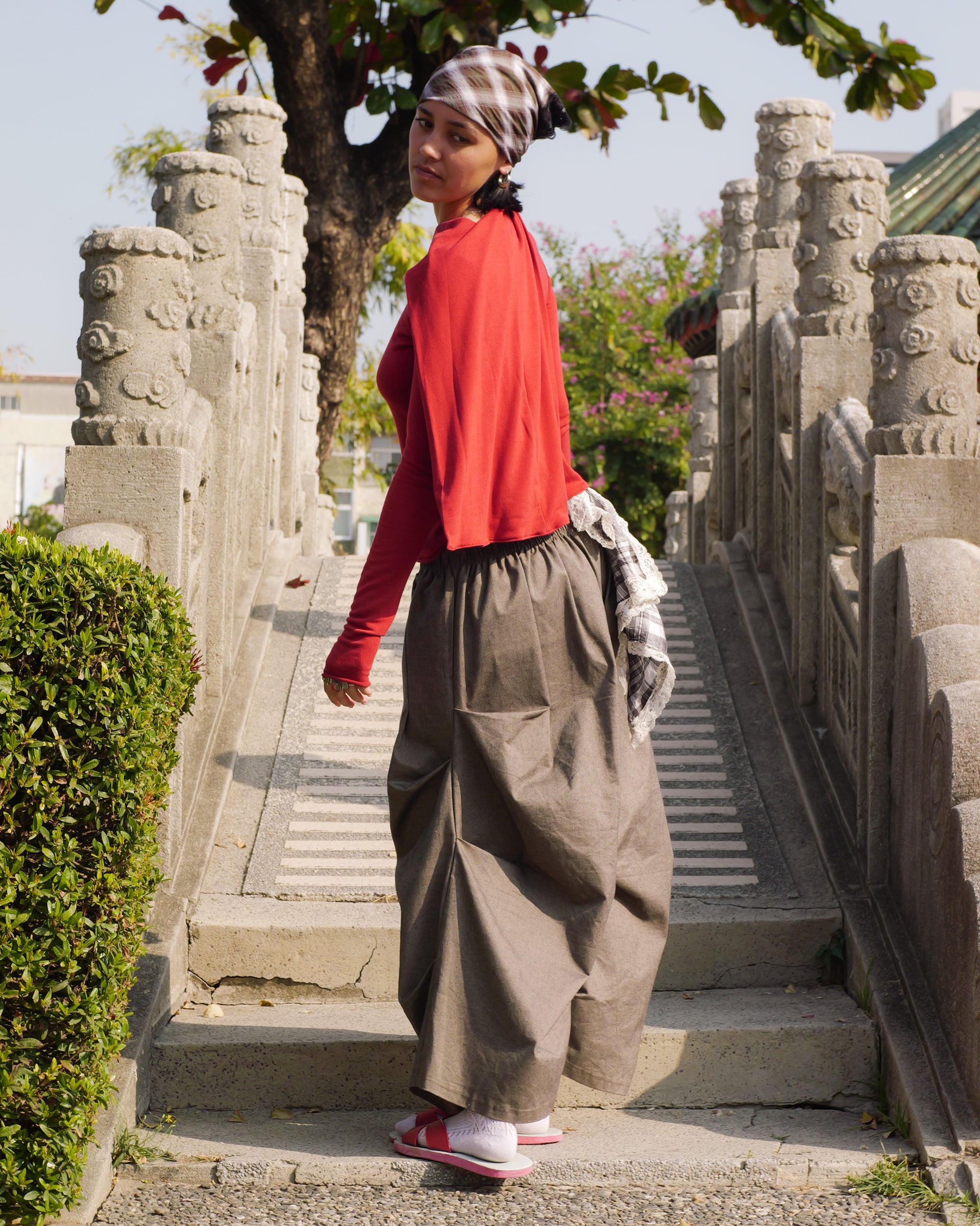 Toshi Shorts in Chia