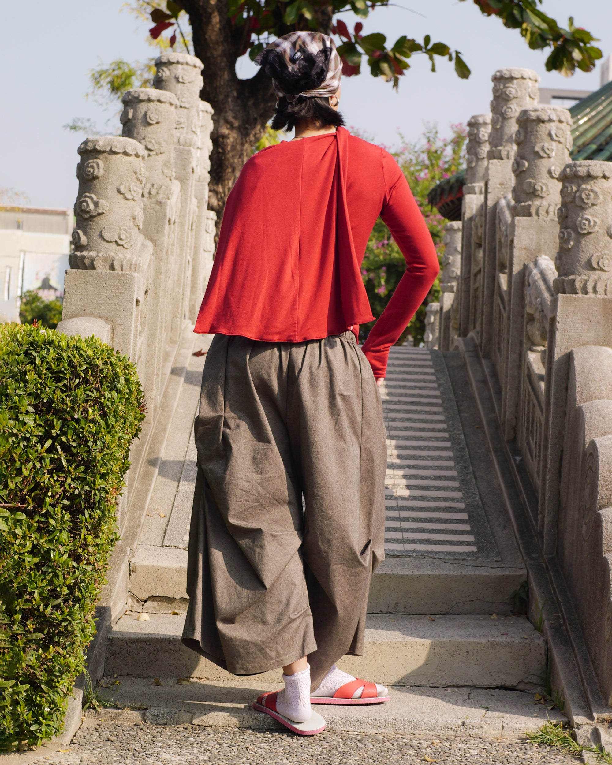 Toshi Shorts in Chia