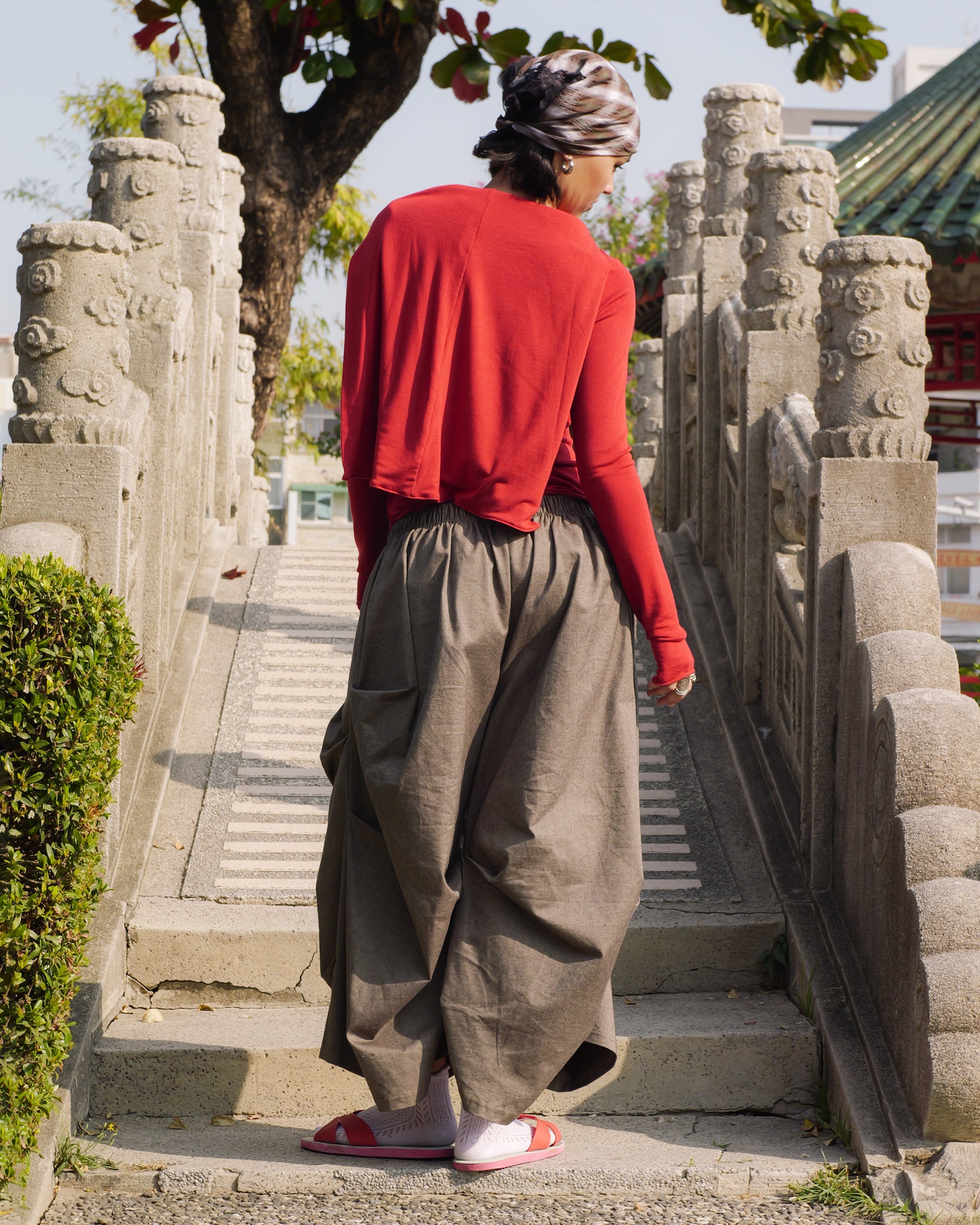 Toshi Shorts in Chia