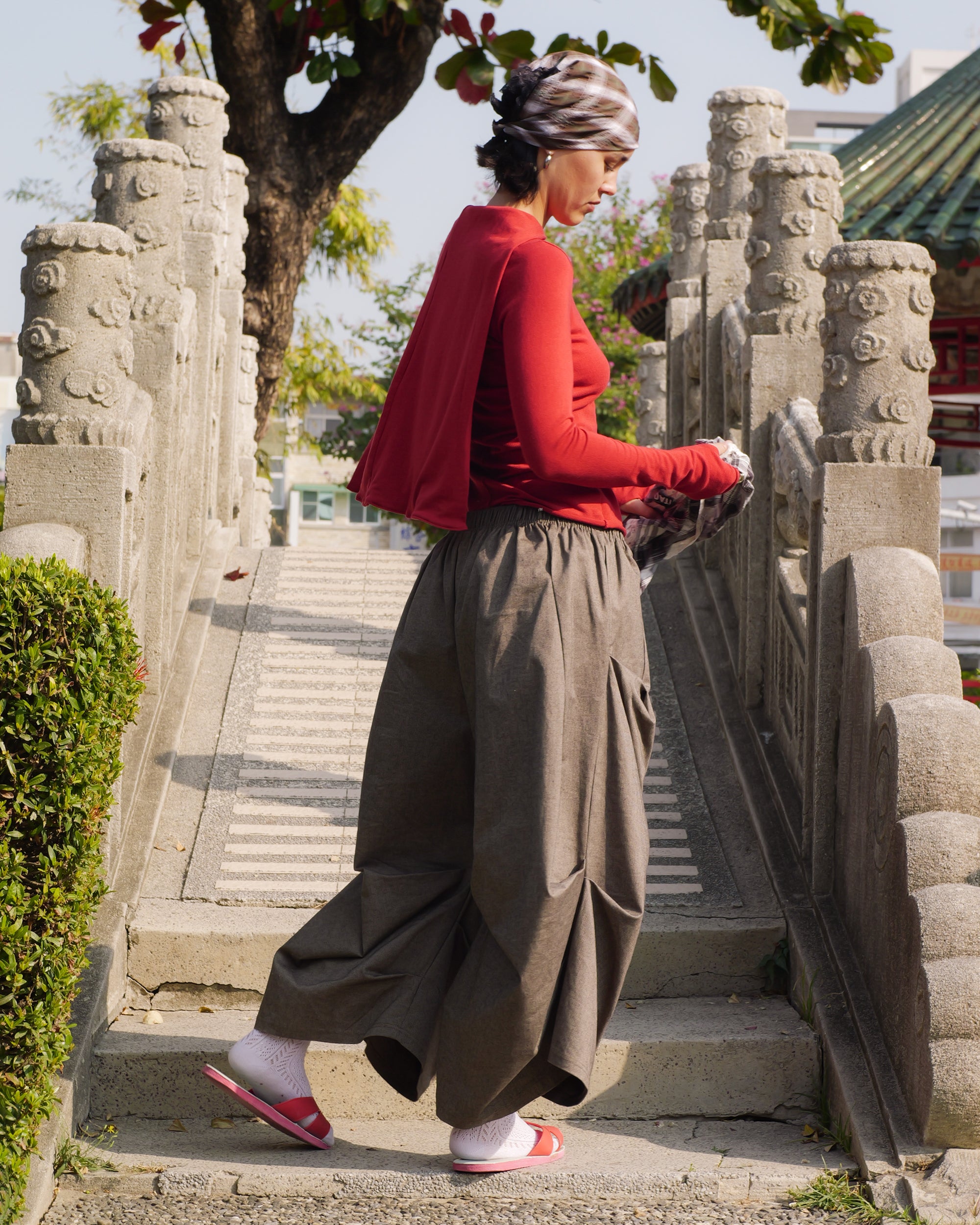Toshi Shorts in Chia