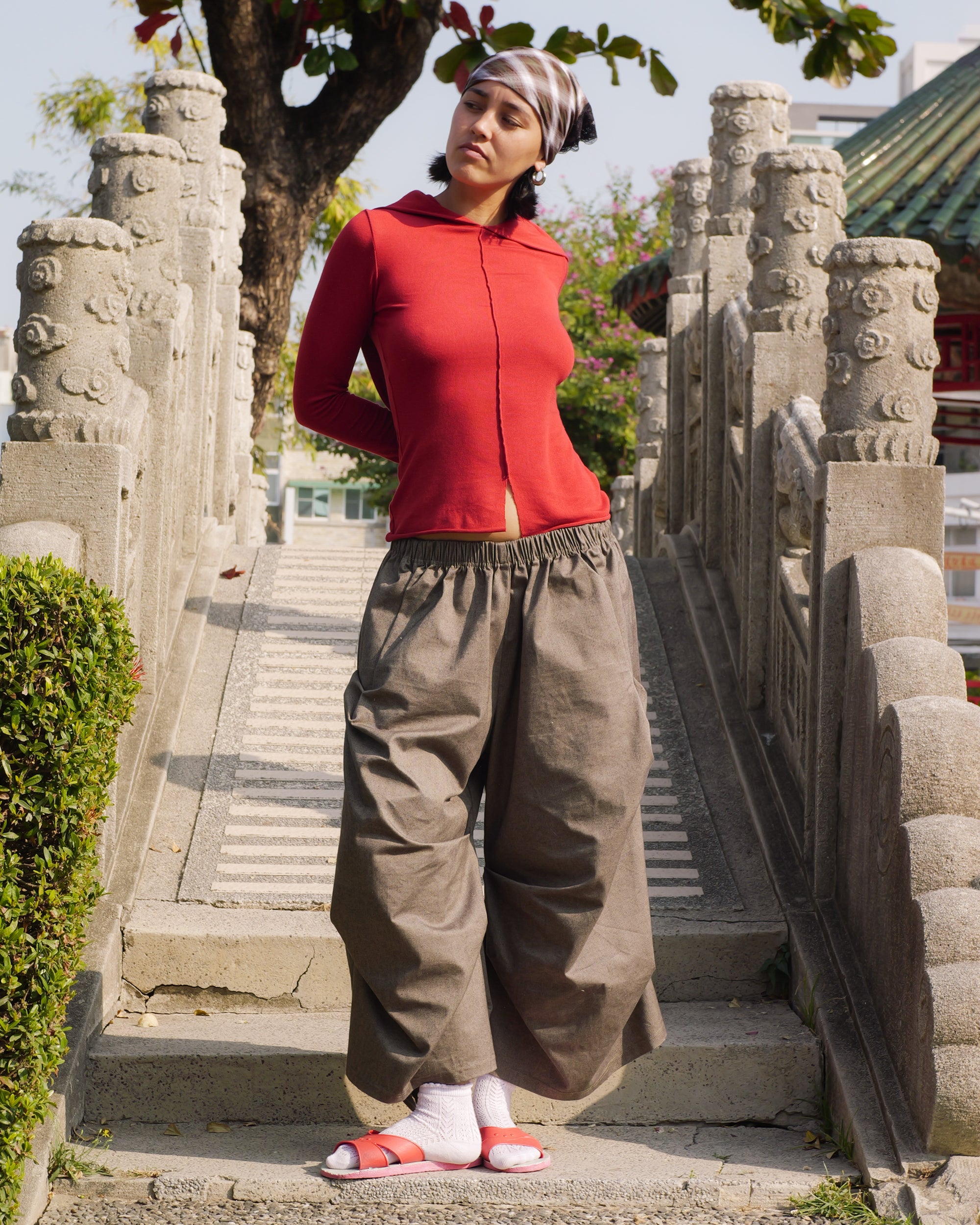 Toshi Shorts in Chia