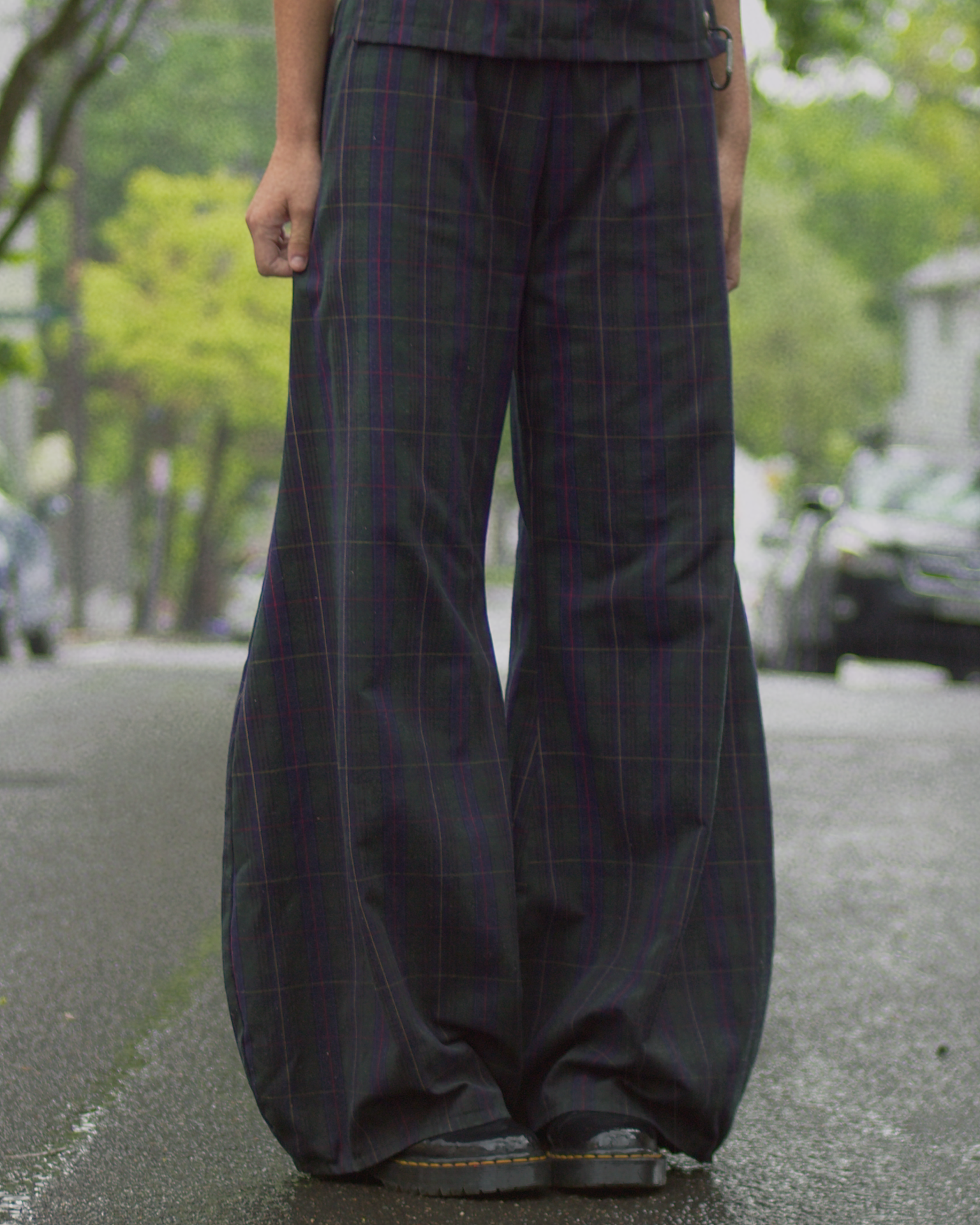 Puff Pant in Moss