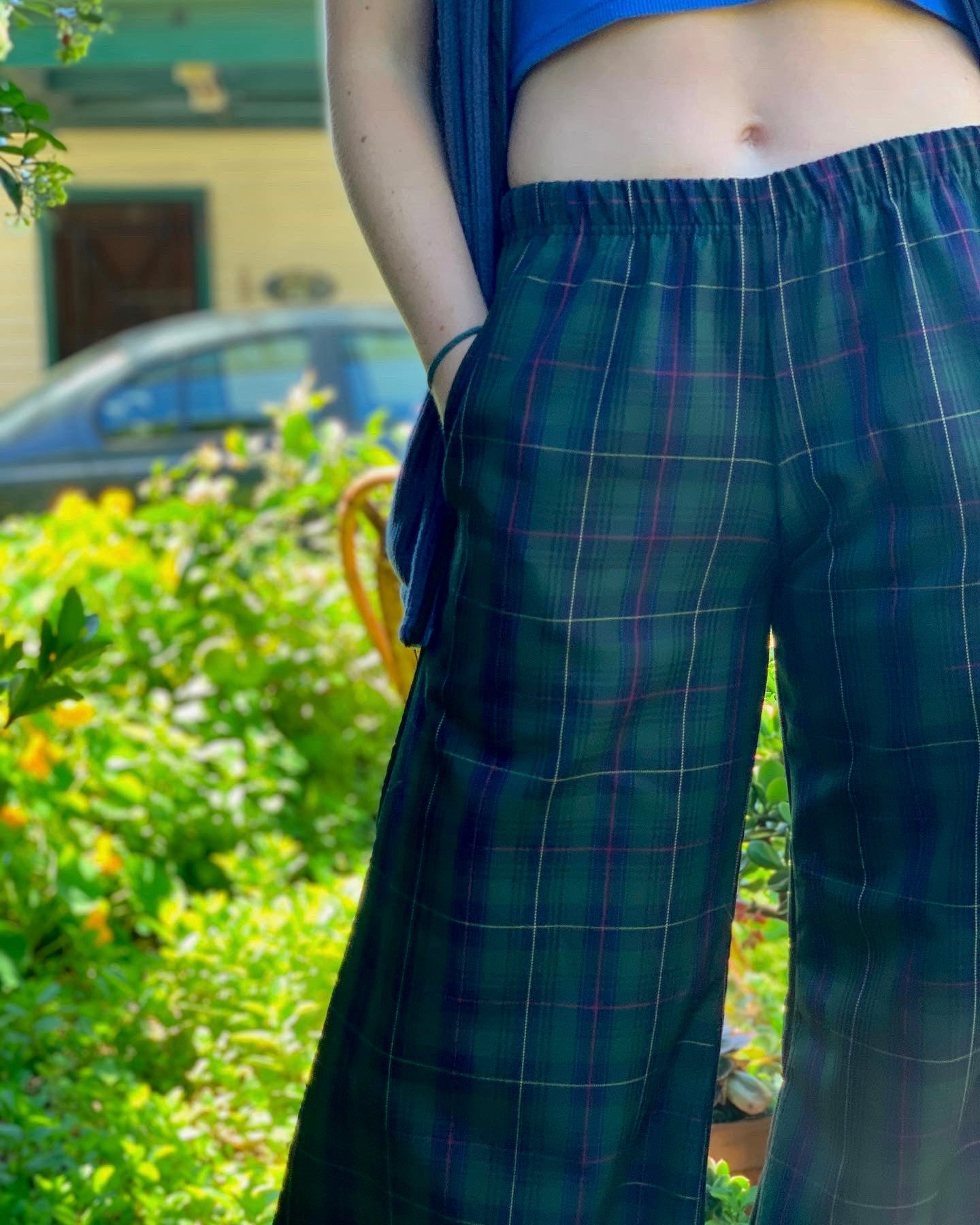 The Shawties Puff Pant In Moss