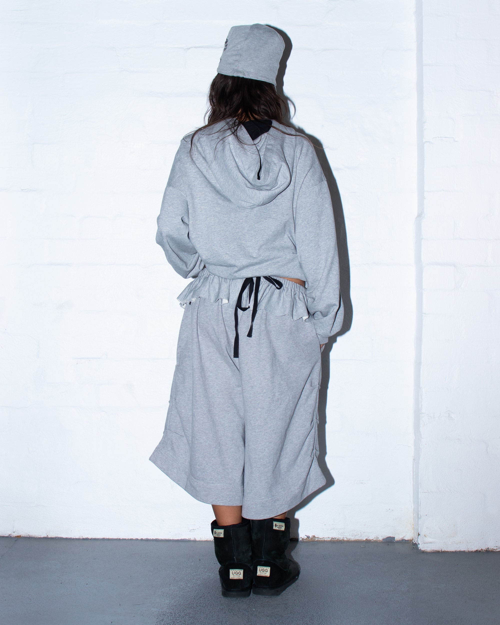 Goro Kenji Shorts in Grey Marle