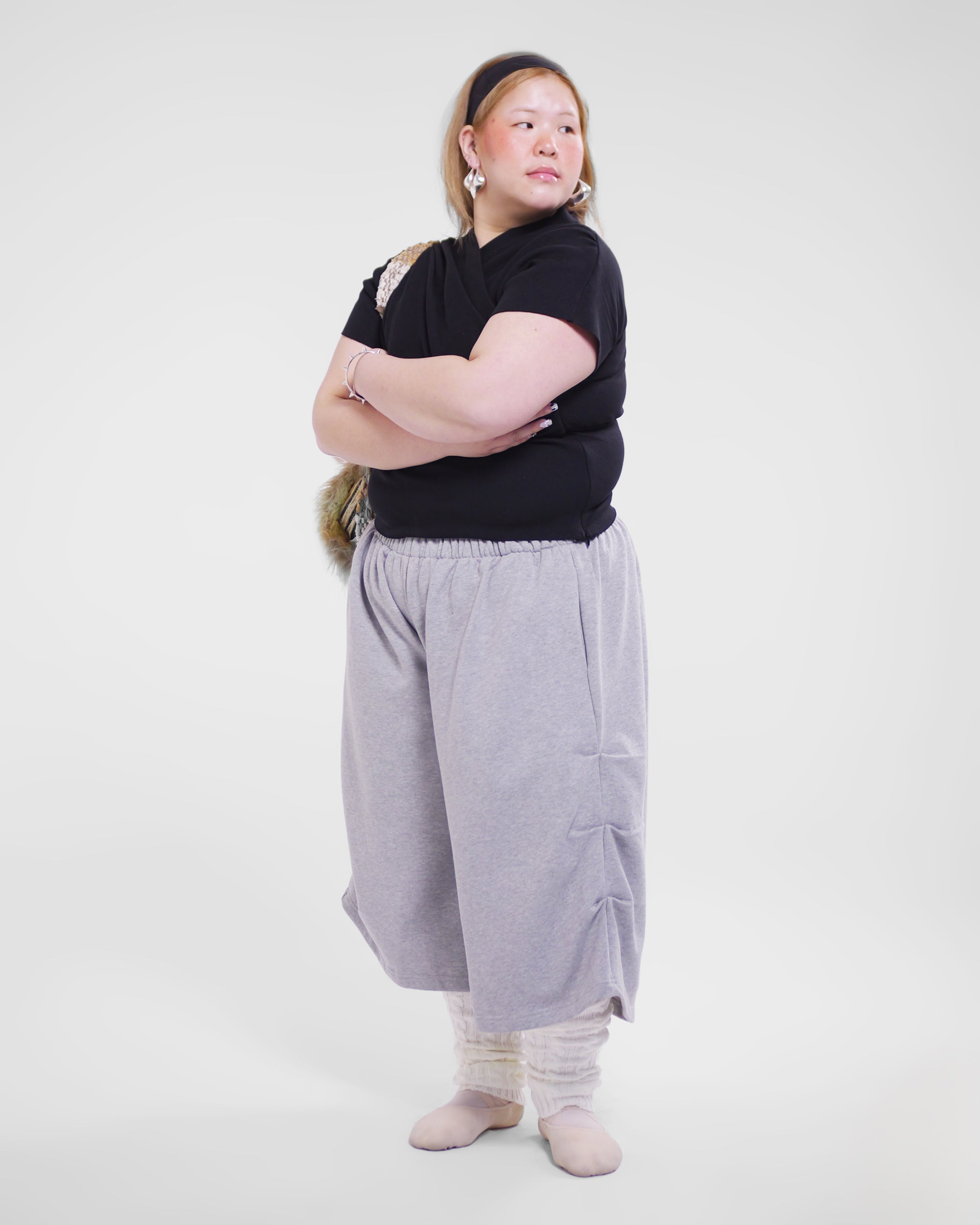 Goro Kenji Shorts in Grey Marle
