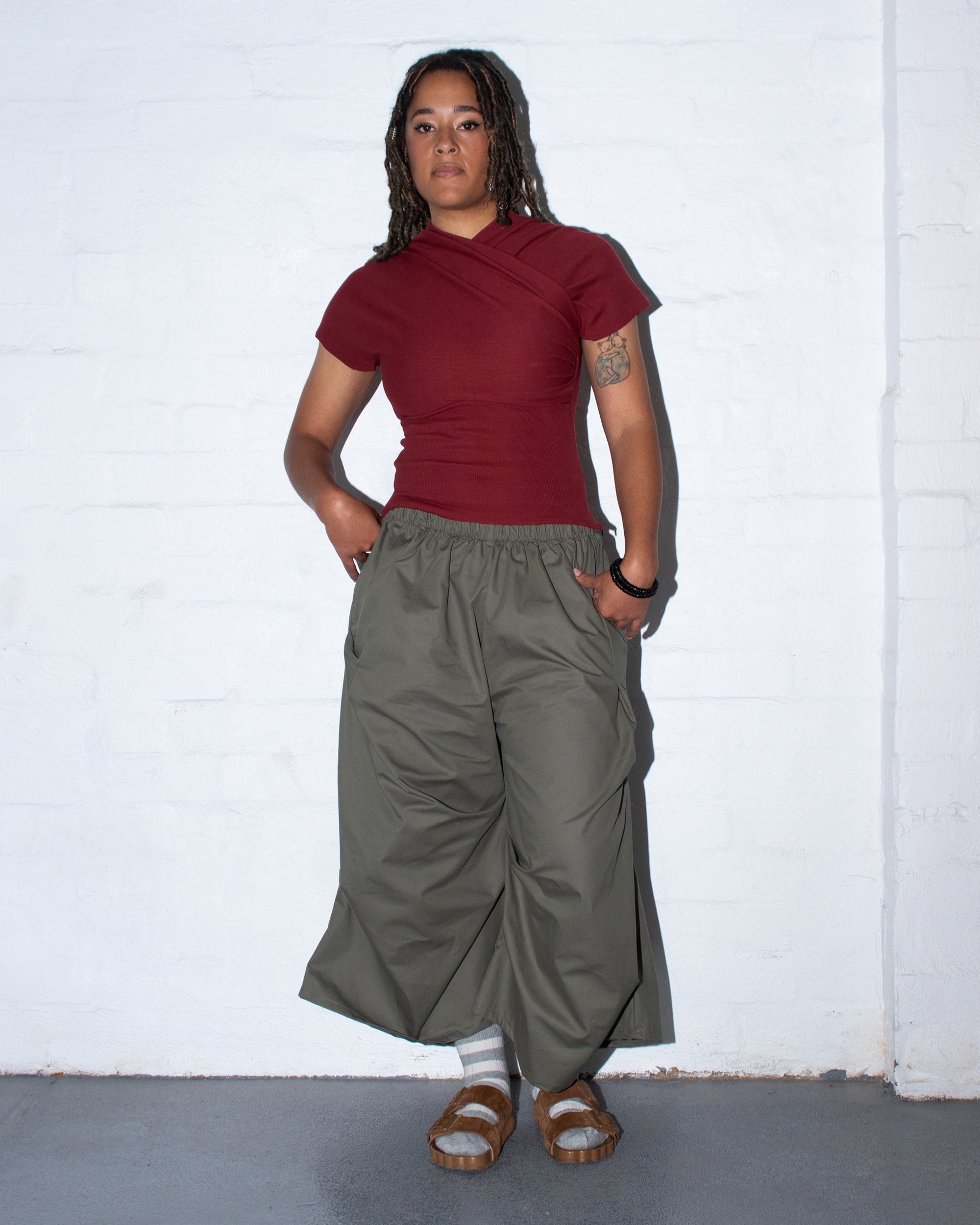 Toshi Shorts in Sage