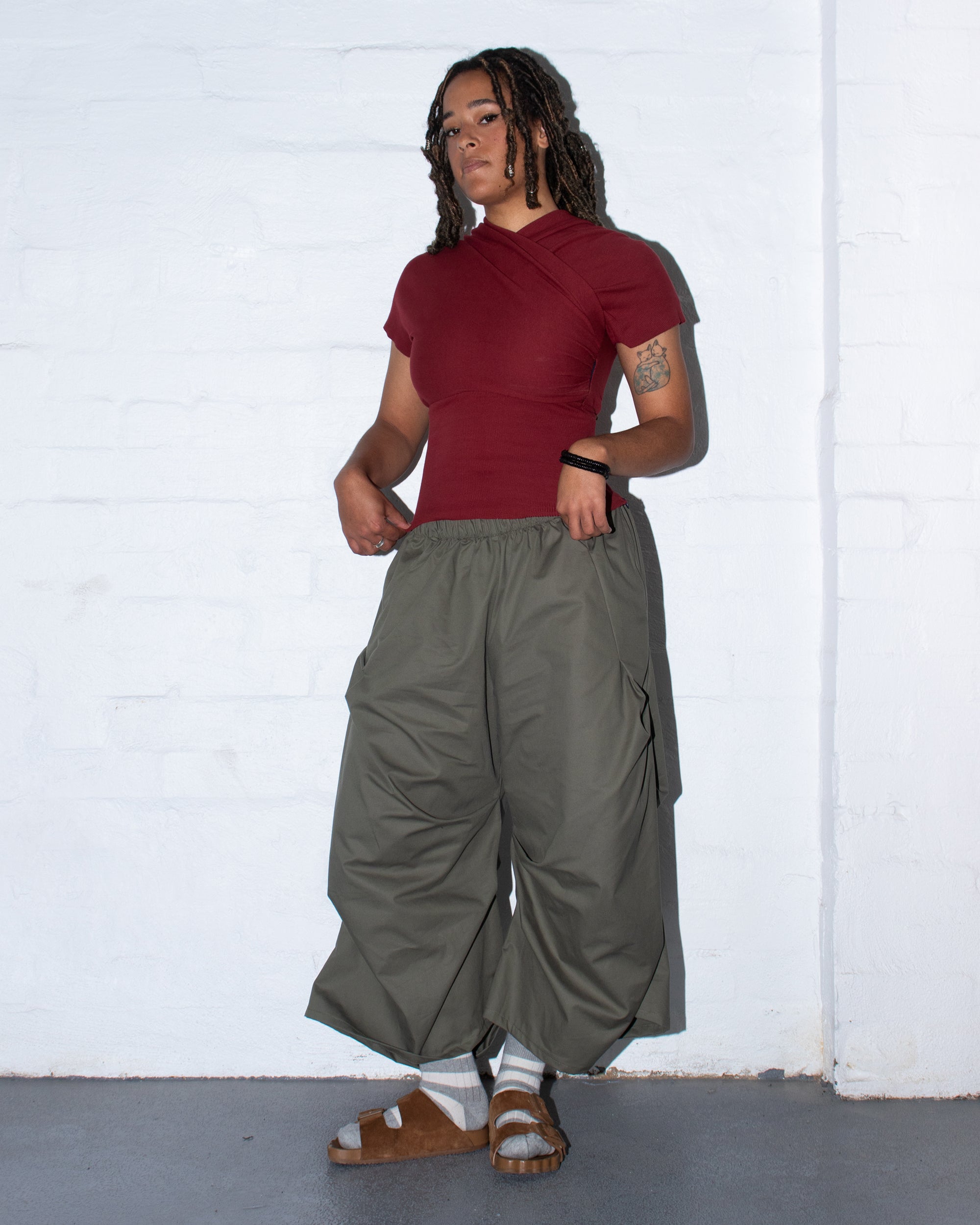 Toshi Shorts in Sage