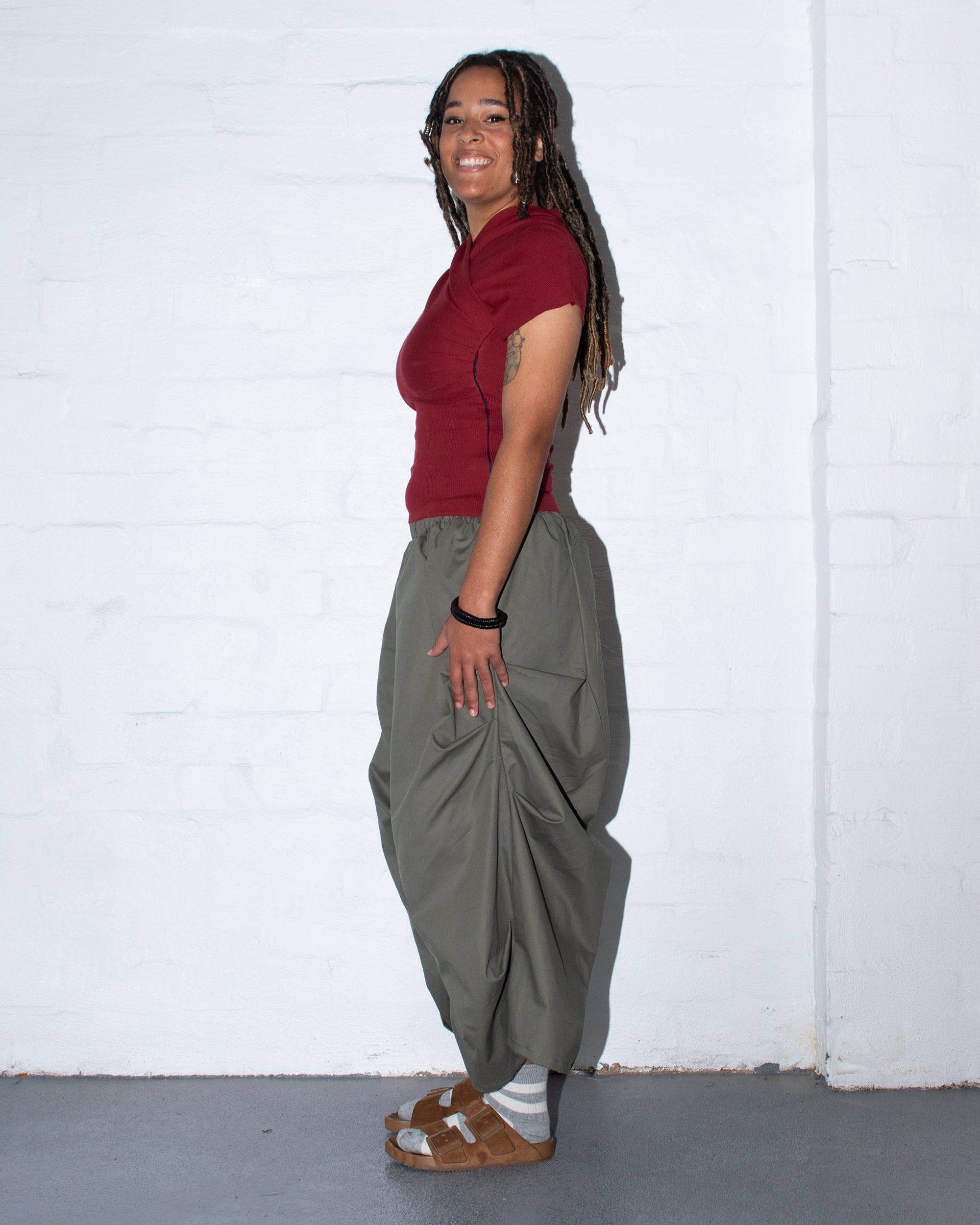 Toshi Shorts in Sage