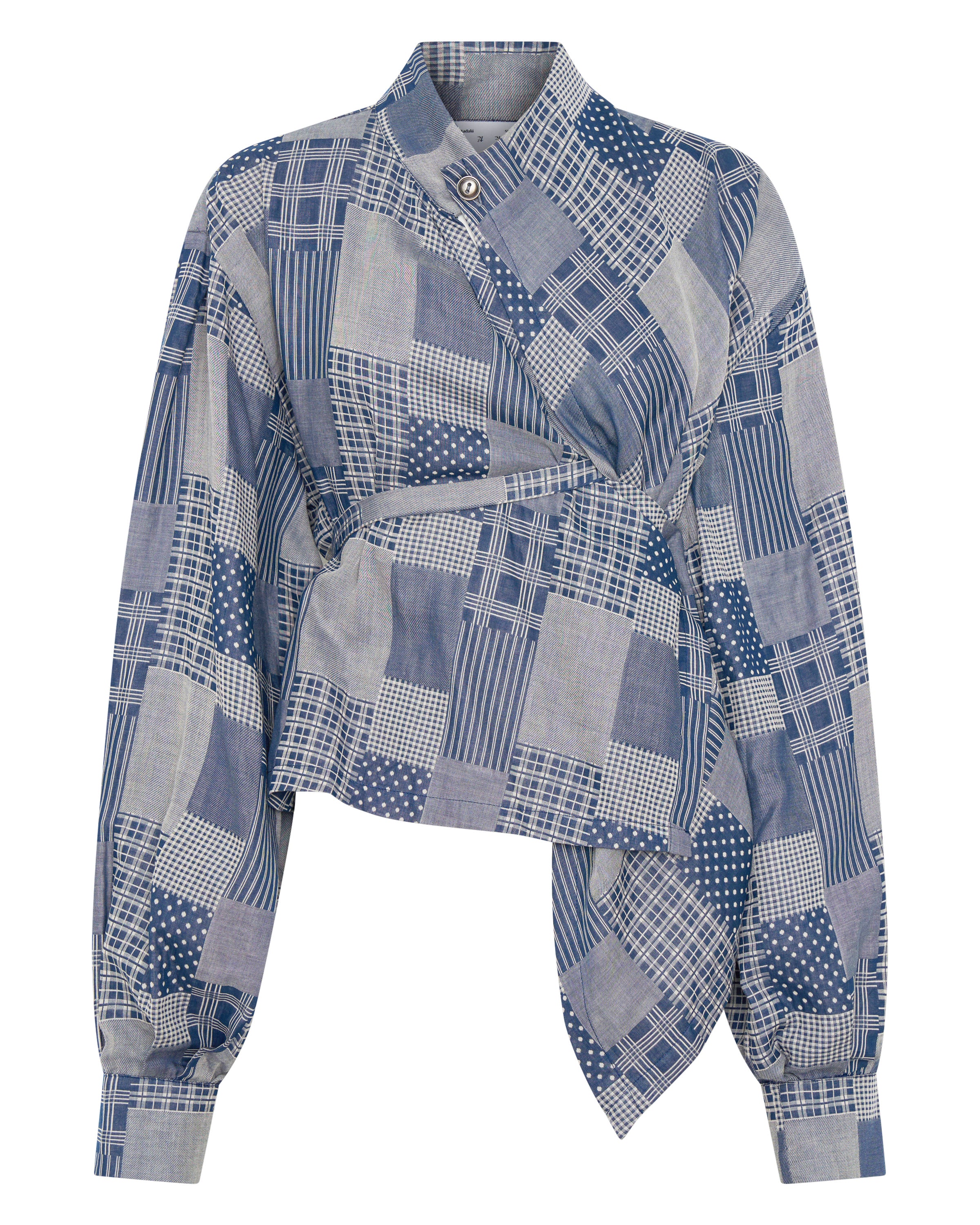 Long Sleeve Wang Top in Sukiyaki