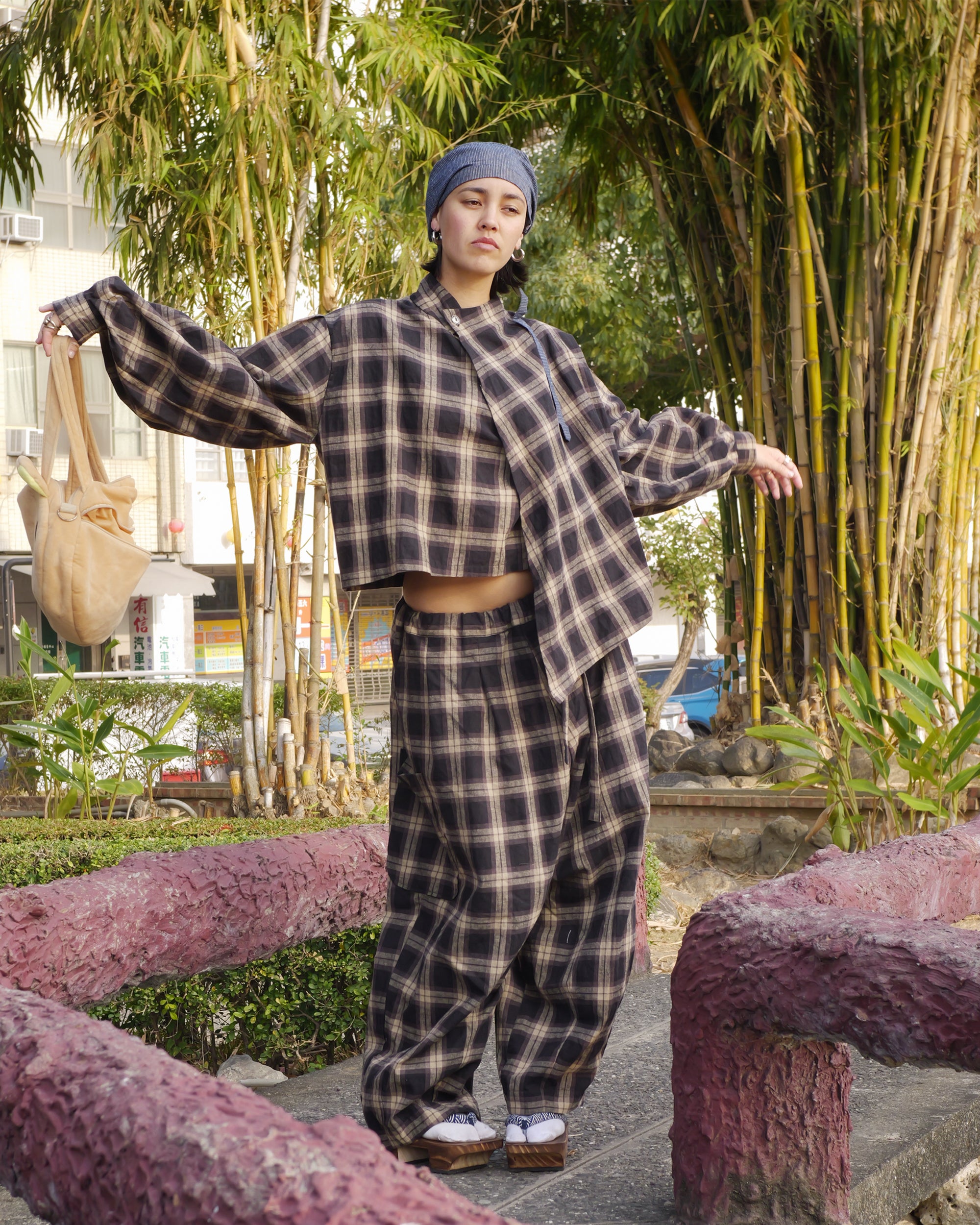 Lucky Pierrot Pant V2 in Sesame
