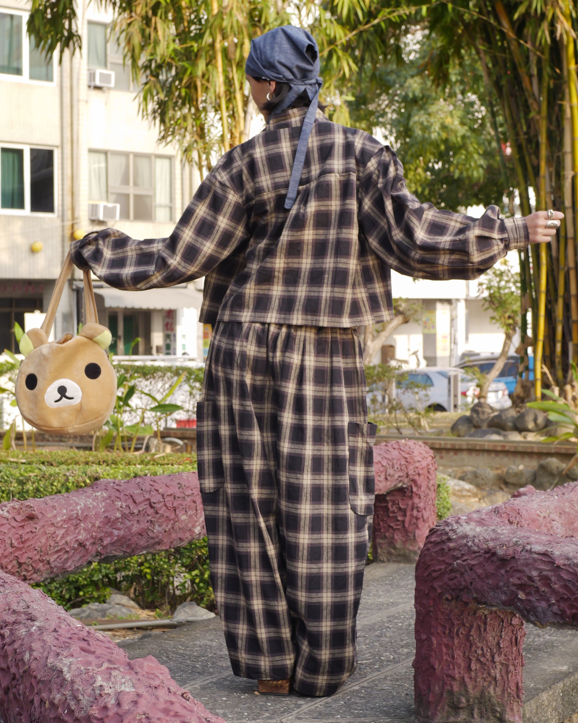 Lucky Pierrot Pant V2 in Sesame