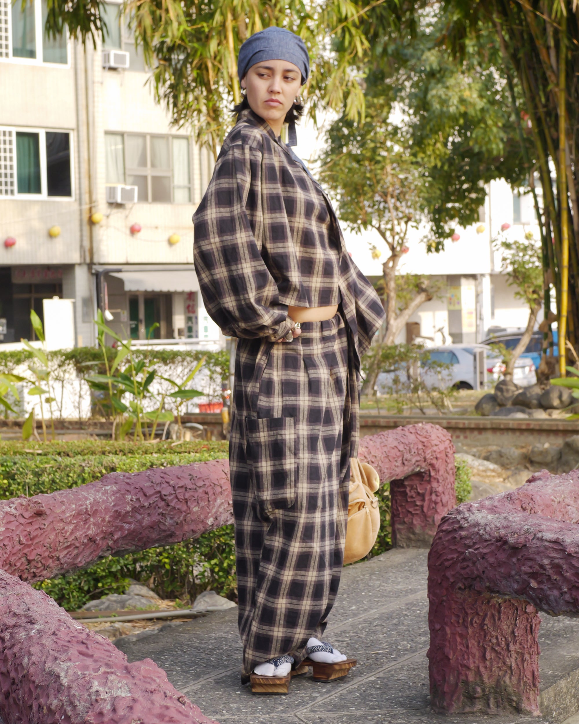 Lucky Pierrot Pant V2 in Sesame