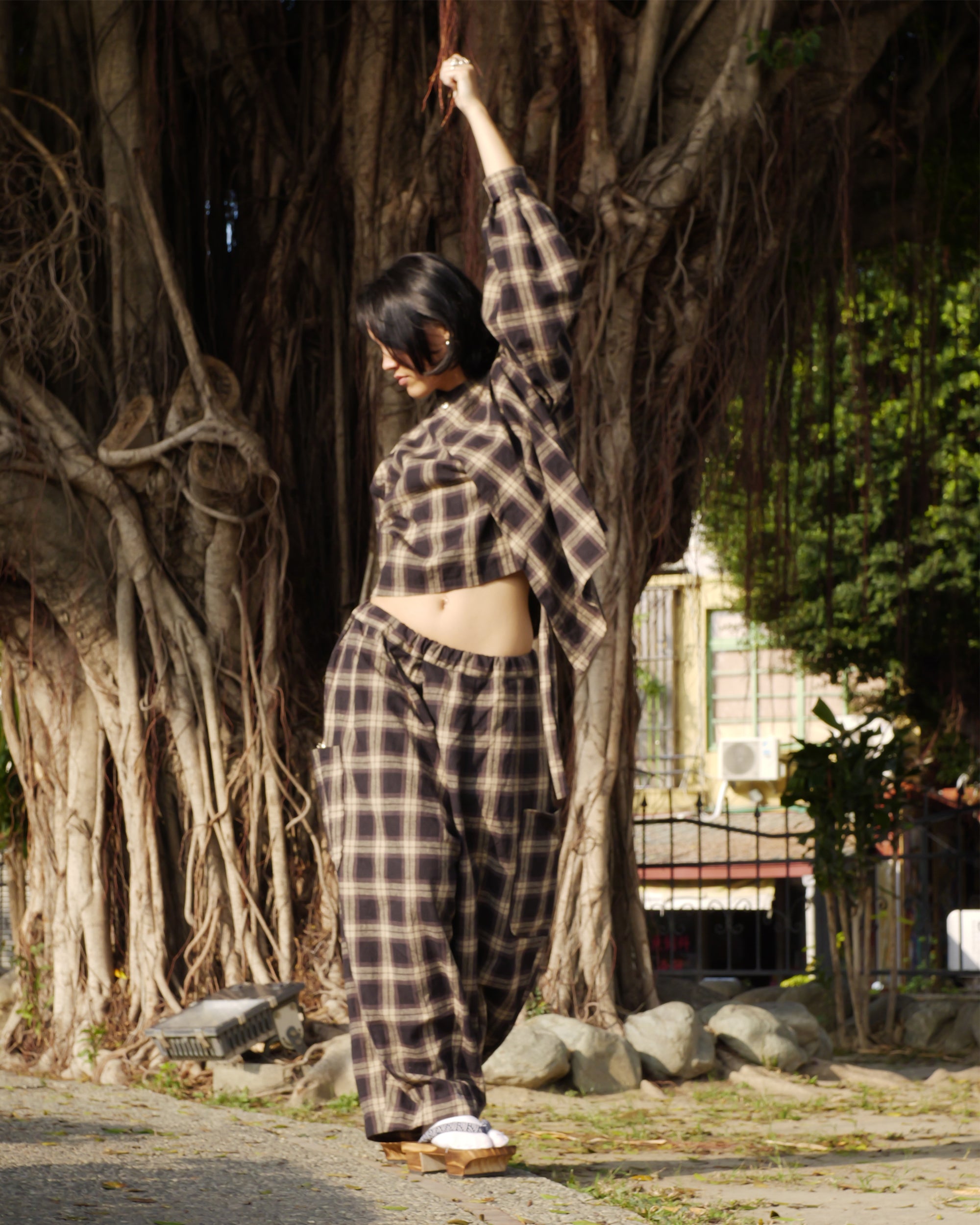 Lucky Pierrot Pant V2 in Sesame