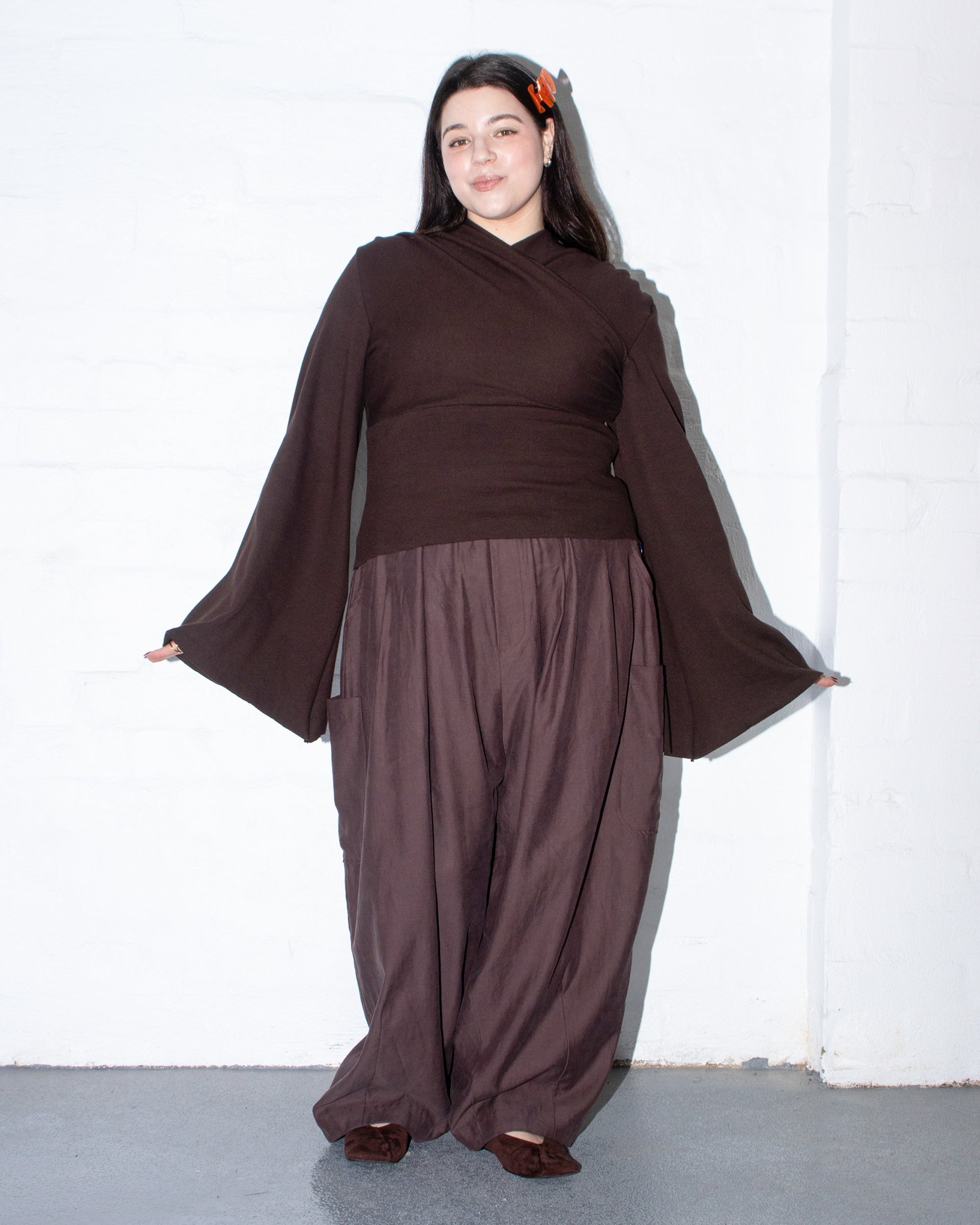 Lucky Pierrot Pant V2 in Cocoa
