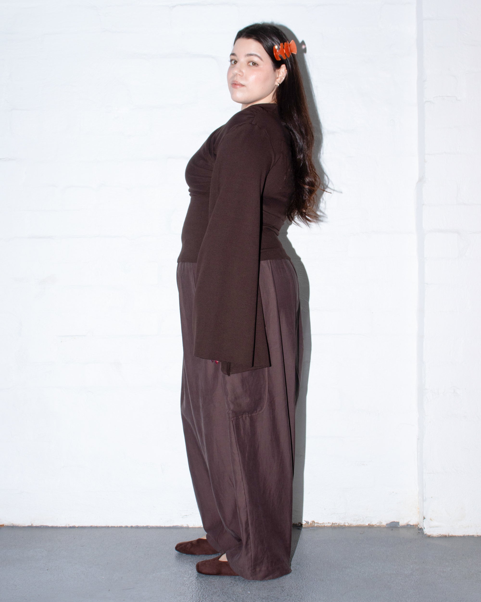 Lucky Pierrot Pant V2 in Cocoa