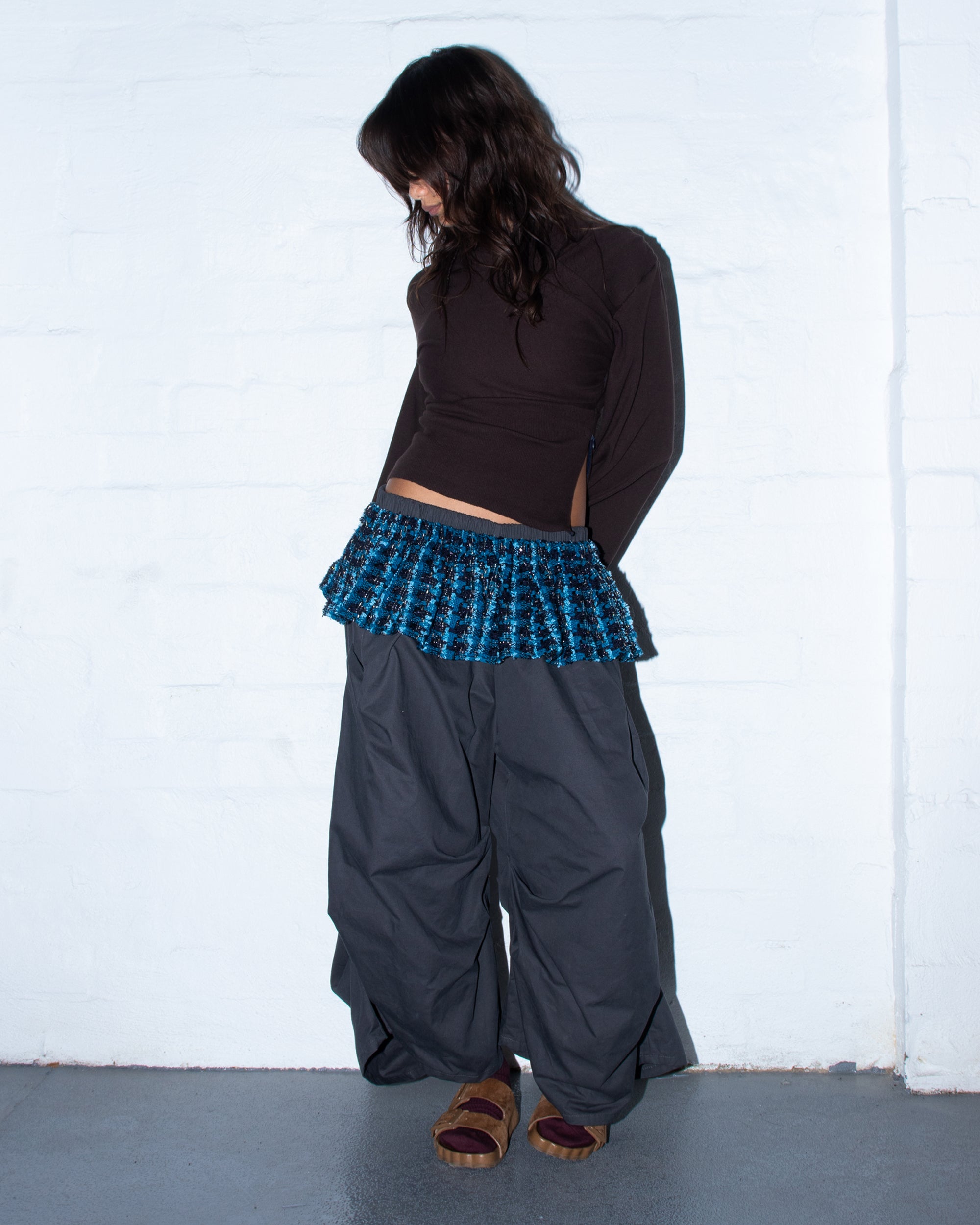 Off-Cut Micro Tutu in Tweed