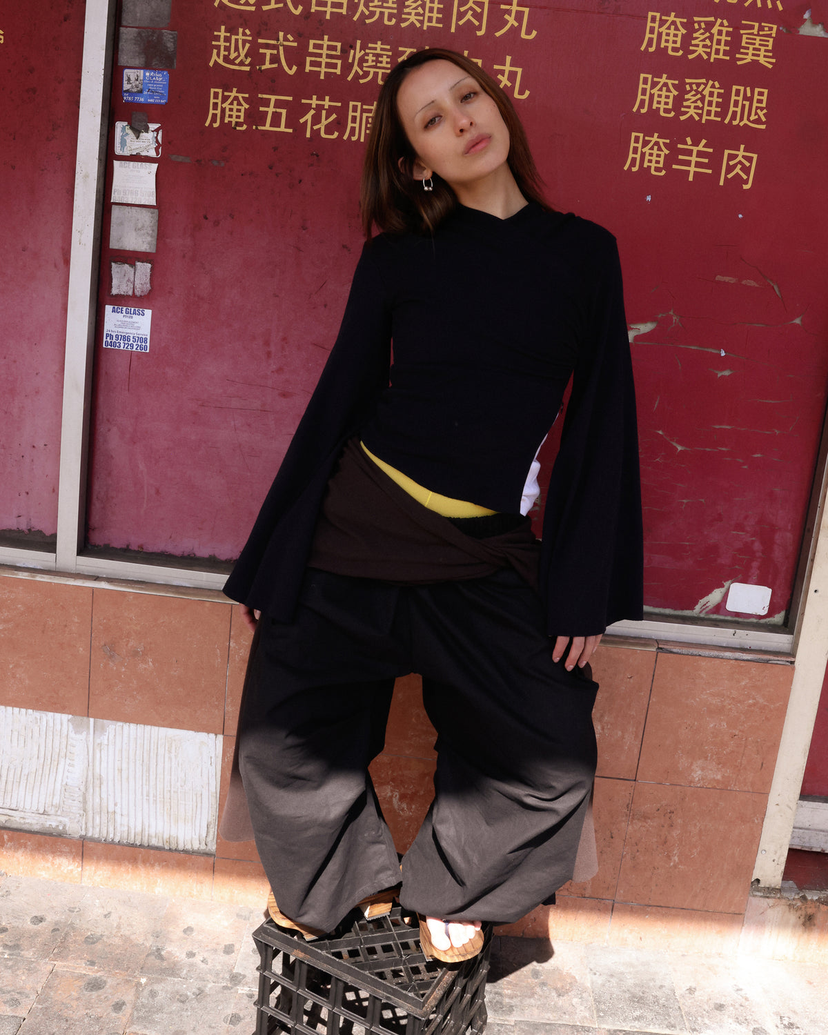 Toshi Pants in Black