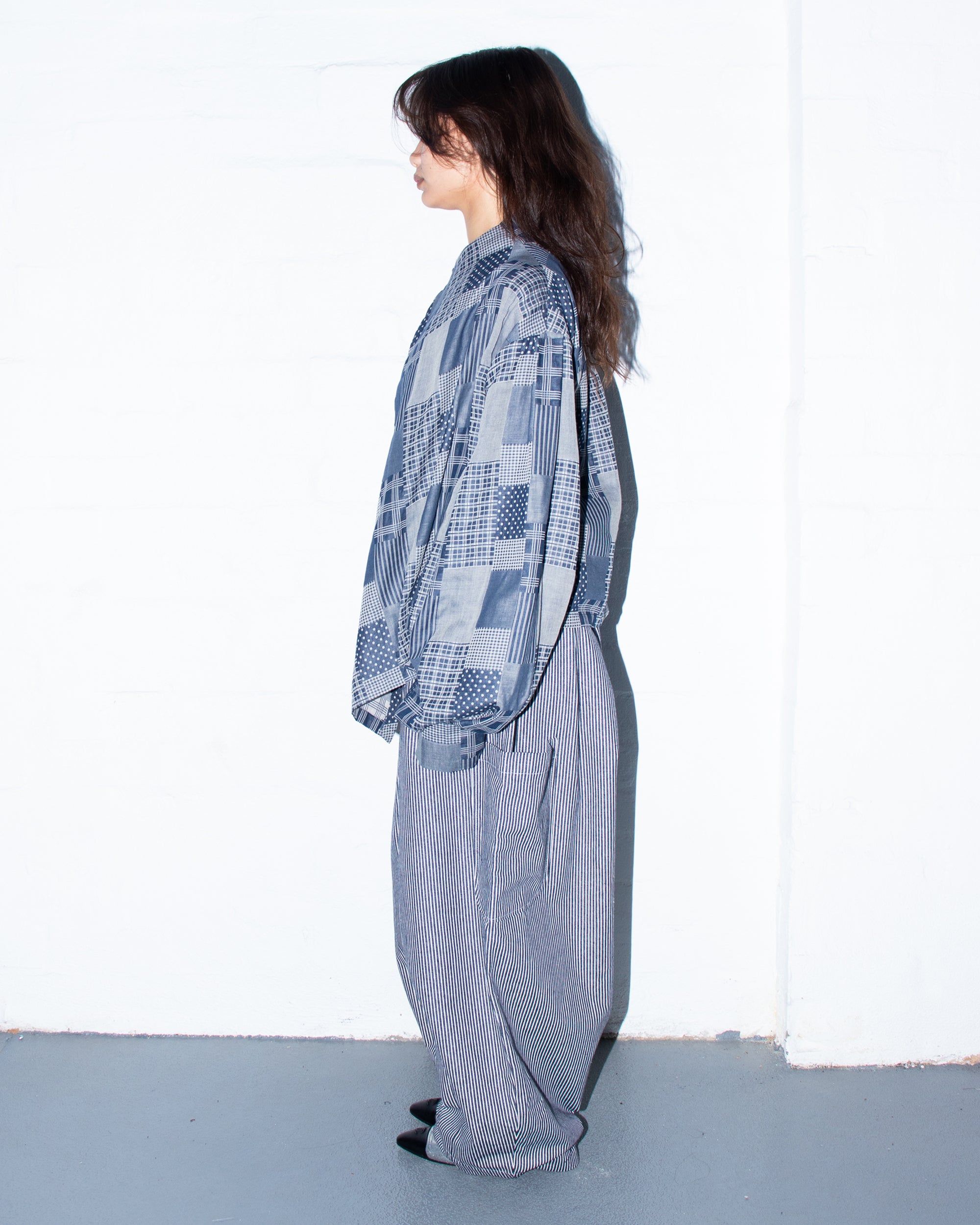 Long Sleeve Wang Top in Sukiyaki