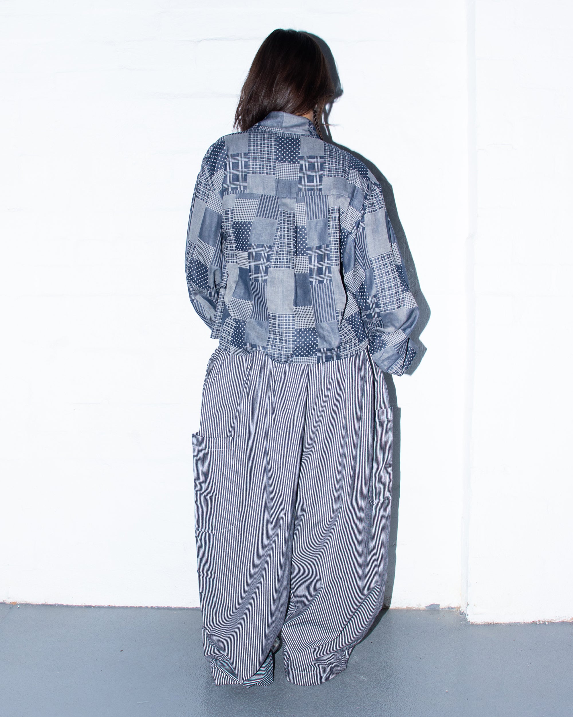 Long Sleeve Wang Top in Sukiyaki