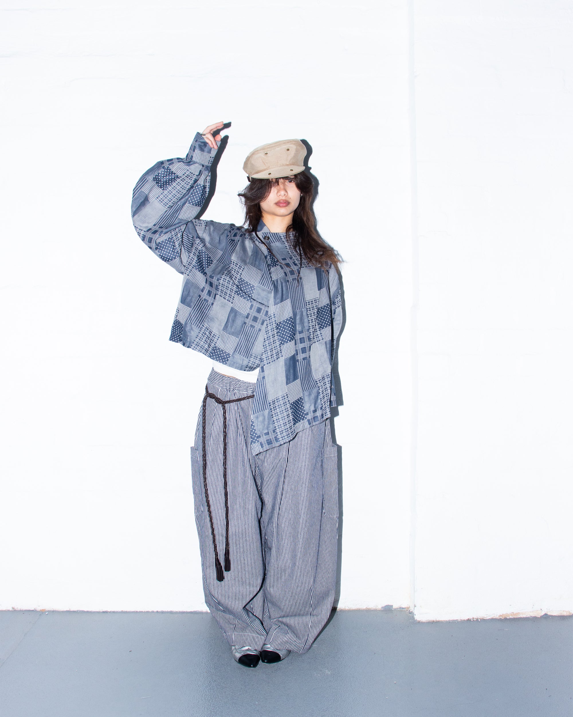 Long Sleeve Wang Top in Sukiyaki