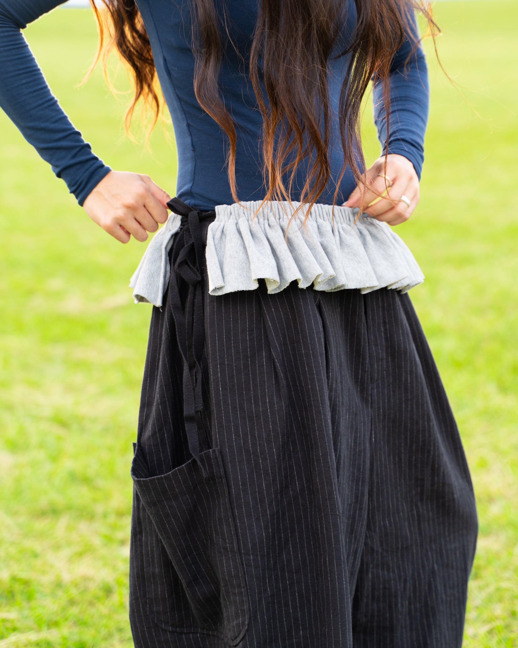 Off-Cut Micro Tutu in Grey Marle