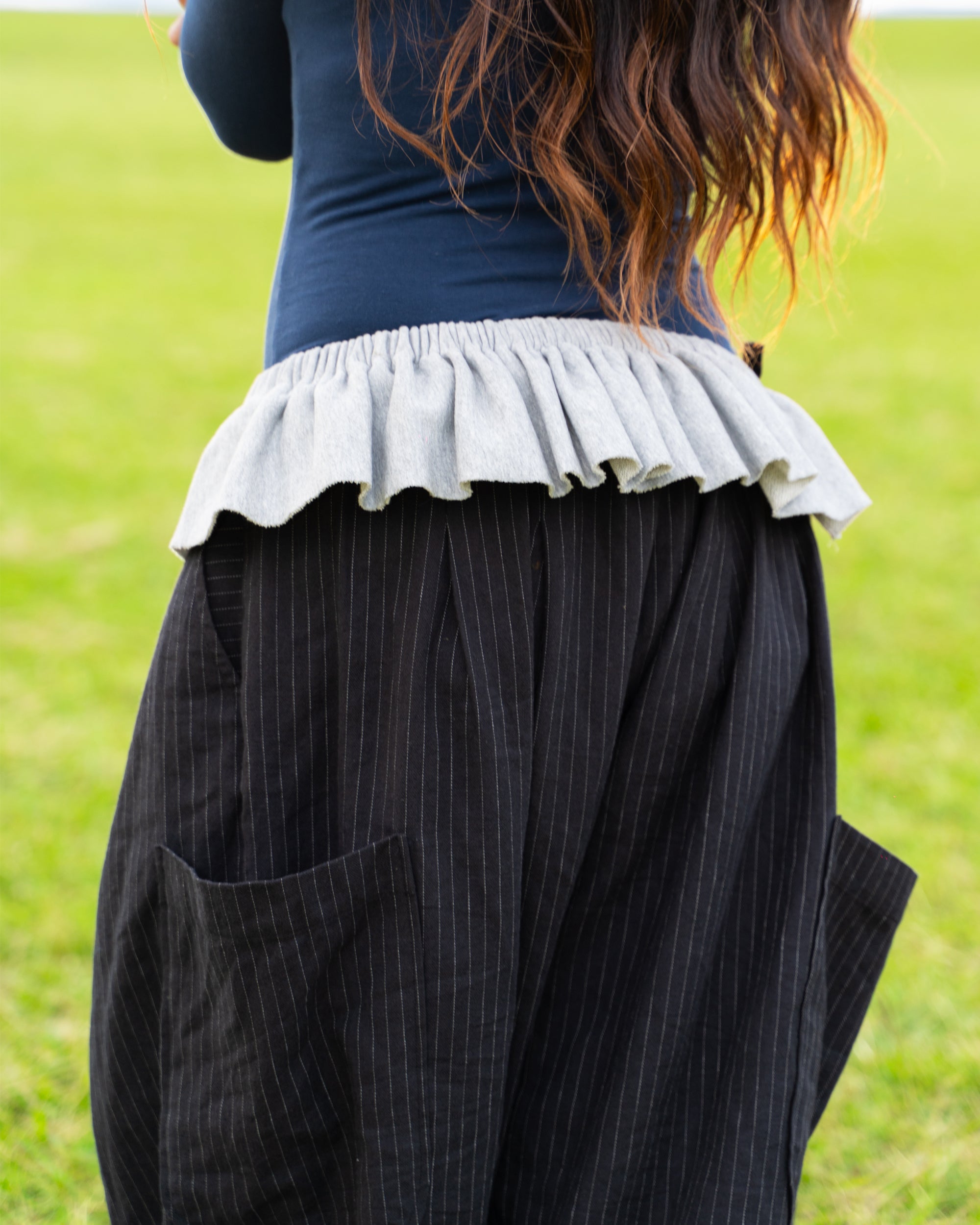 Off-Cut Micro Tutu in Grey Marle