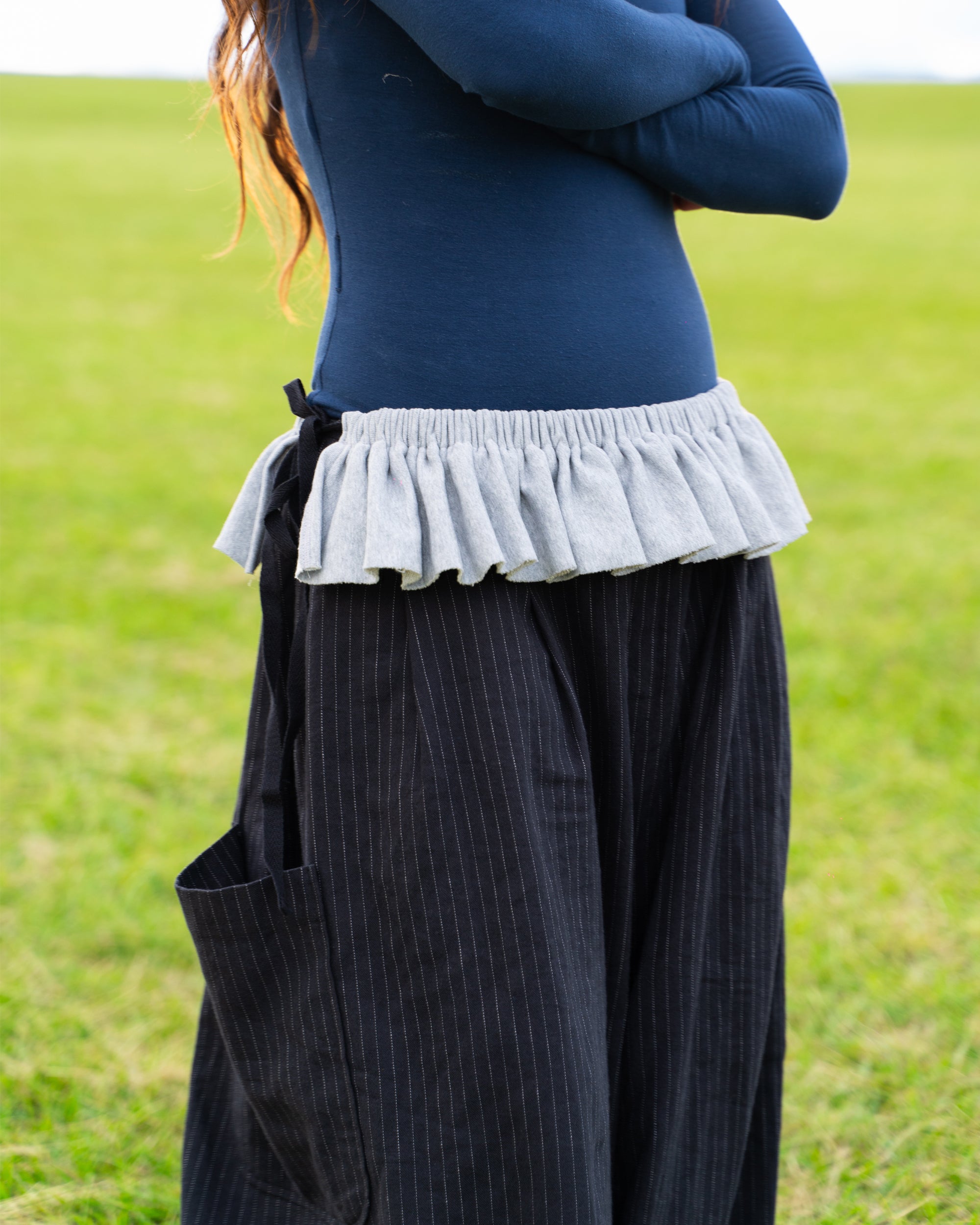 Off-Cut Micro Tutu in Grey Marle